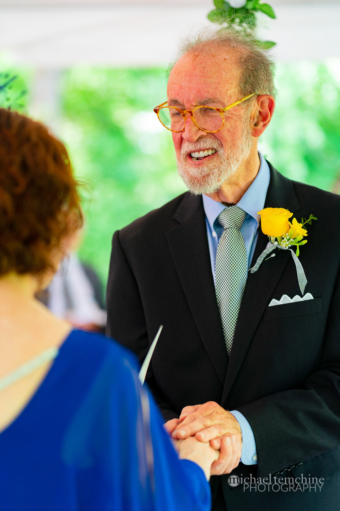 Phyllis and Bernie wed at King’s Contrivance on Sunday, May 23, 2021.