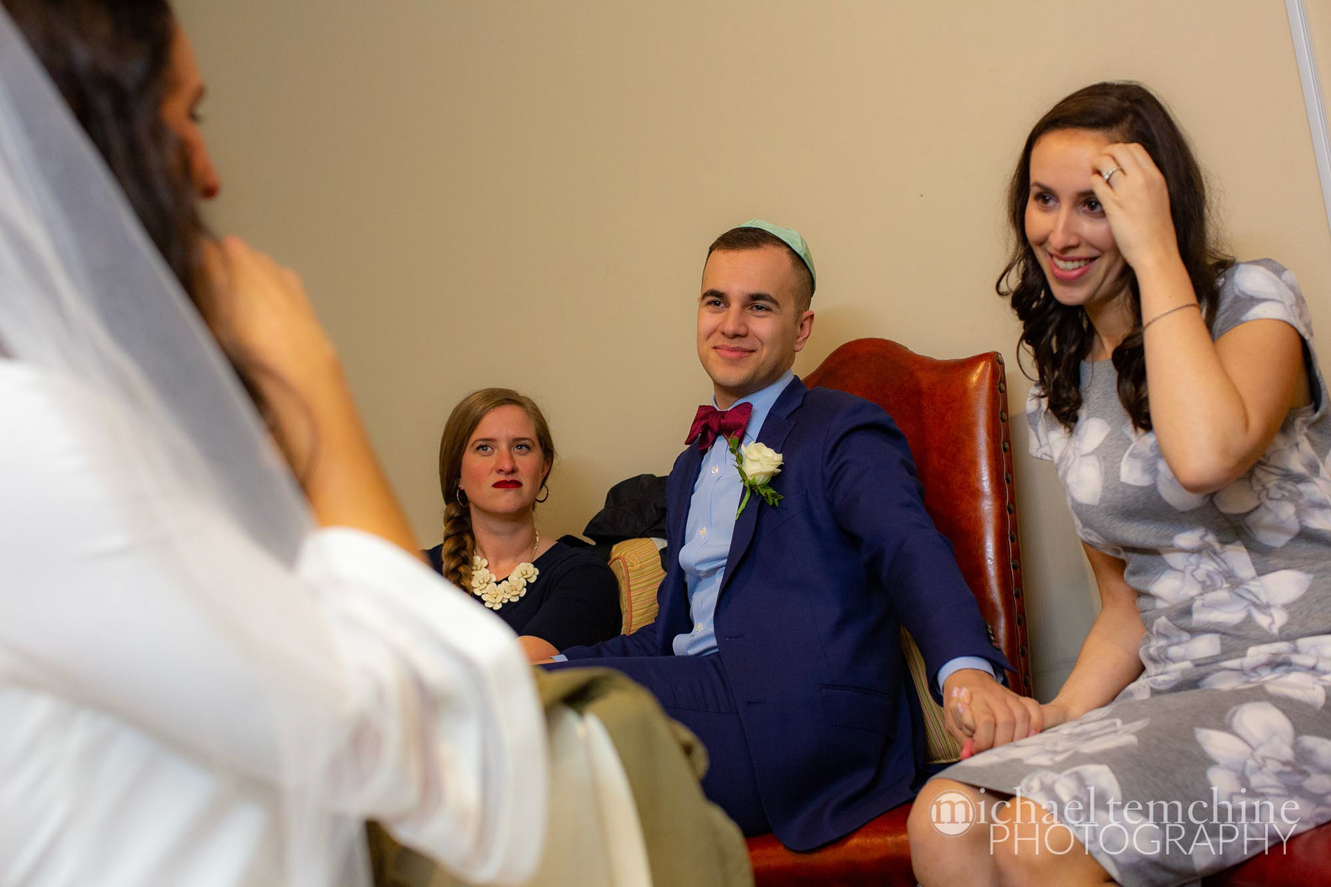 Julie and Michael wed at Moses Montefiore in Baltimore, MD on Sunday, May 5, 2019.
