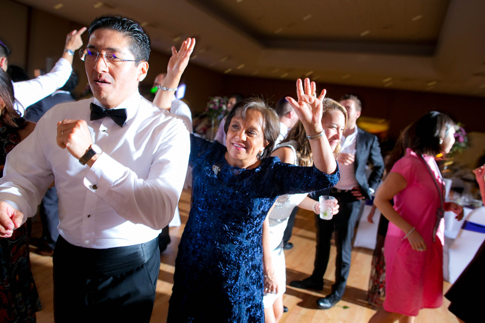 Belen and Barry wed at Beth Tfiloh on Sunday, October 7, 2018.