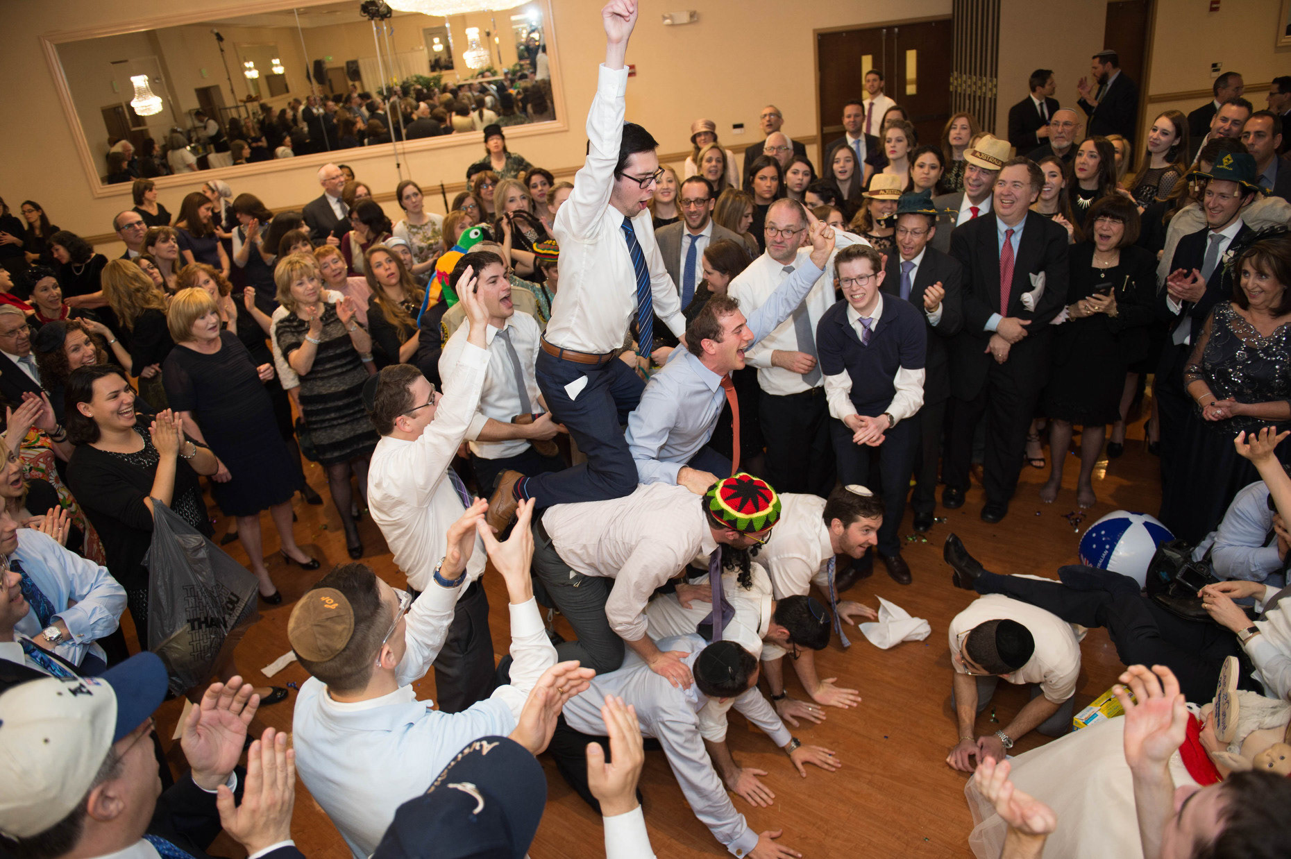 Rebecca and Gavriel's wedding at Shomrei Emunah on Sunday, November 22, 2015.