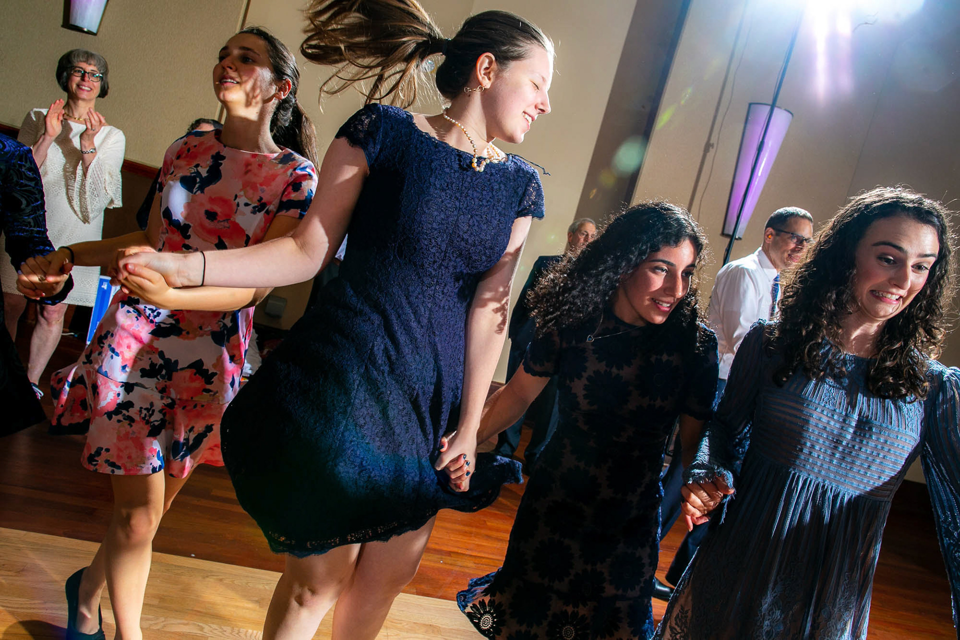 Arienne and Avi wed at Beth Tfiloh on Sunday, June10, 2018.