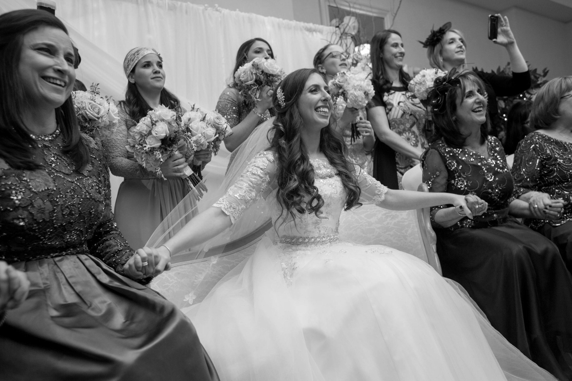 Rebecca and Gavriel's wedding at Shomrei Emunah on Sunday, November 22, 2015.