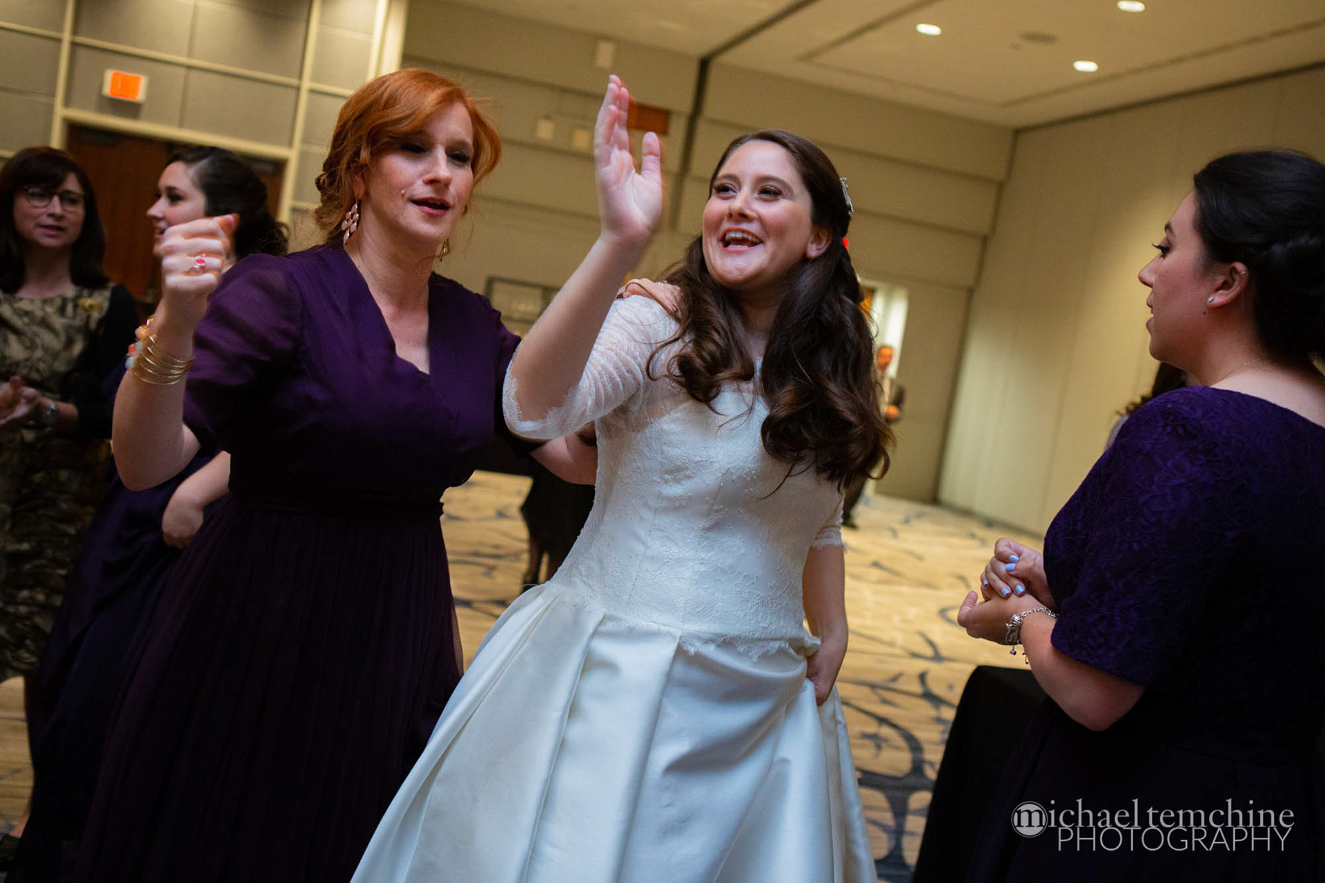 Yael and Eitan’s modern orthodox Jewish wedding at the Grand Hyatt in Washington D.C. on Sunday, August 25, 2019.