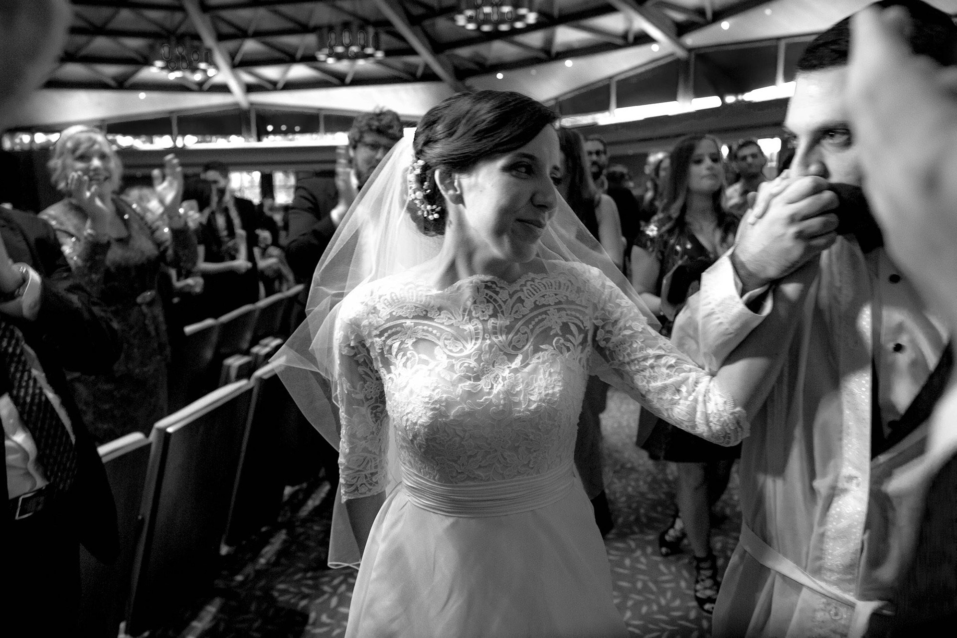 Belen and Barry wed at Beth Tfiloh on Sunday, October 7, 2018.
