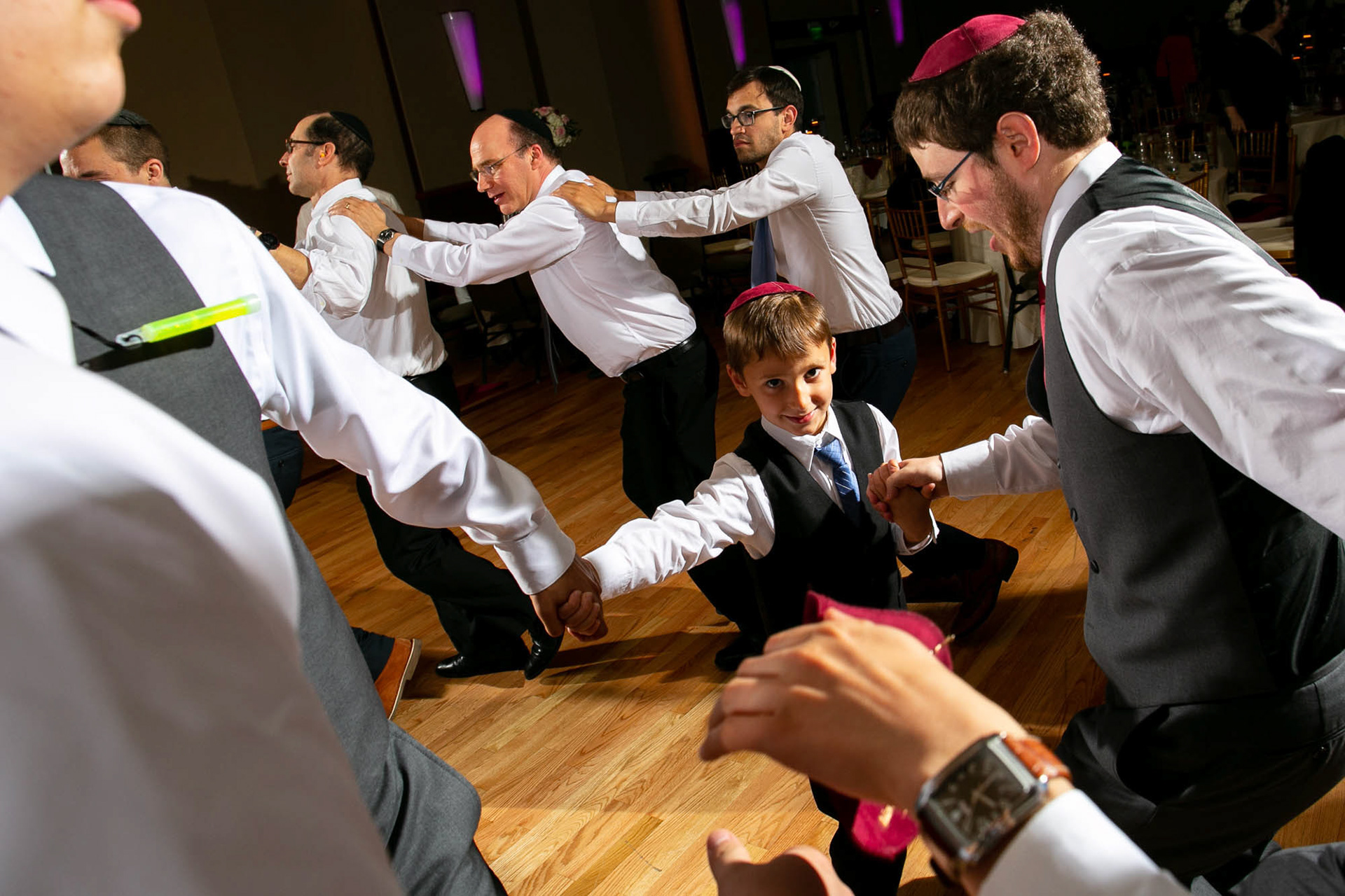 Arienne and Avi wed at Beth Tfiloh on Sunday, June10, 2018.
