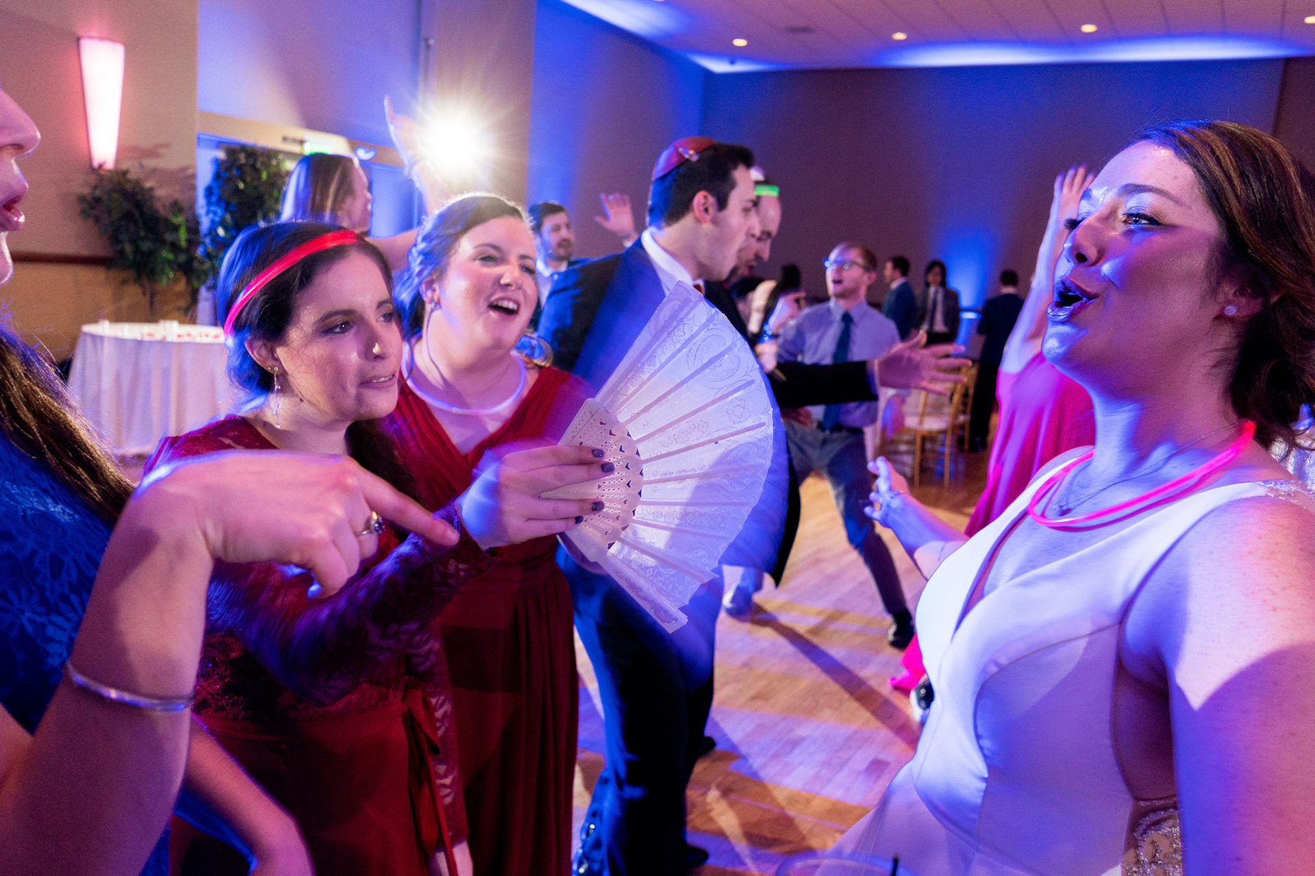 Wedding of Rebecca and Elliot at Beth Tfiloh in Pikesville, MD on Sunday, December 12, 2021.