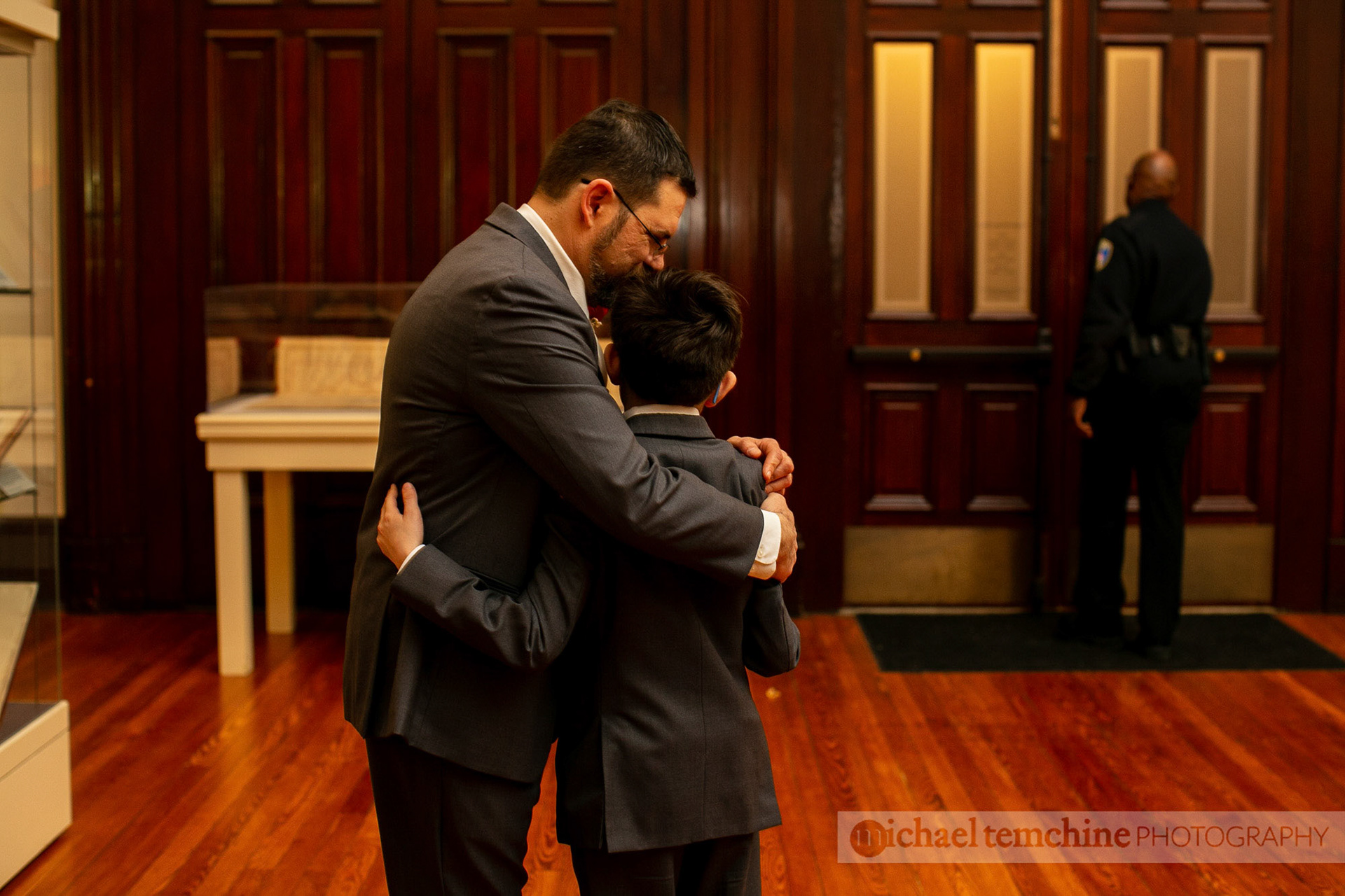 Denise and Sylvain's Peabody Institute wedding on March 2, 2019 in Baltimore, MD