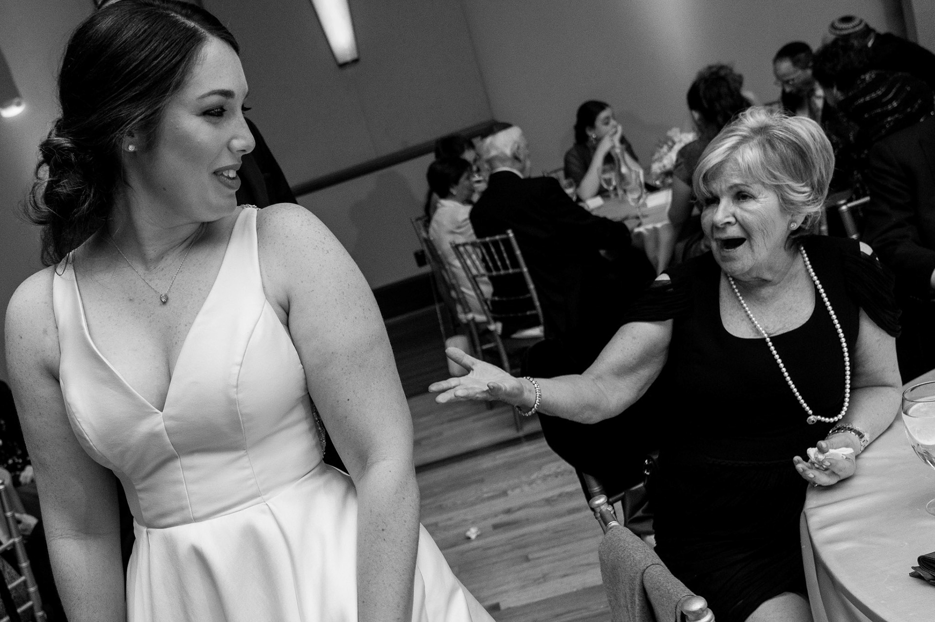 Wedding of Rebecca and Elliot at Beth Tfiloh in Pikesville, MD on Sunday, December 12, 2021.