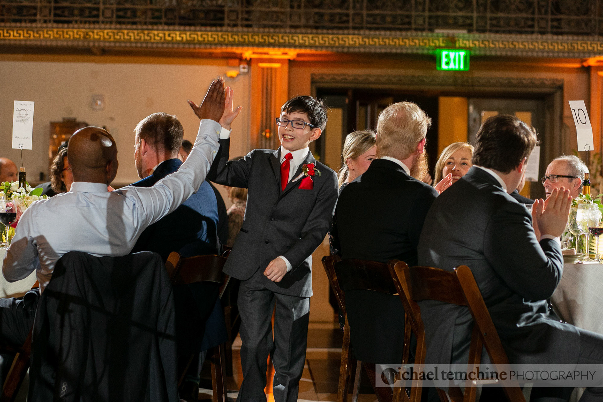 Denise and Sylvain's Peabody Institute wedding on March 2, 2019 in Baltimore, MD