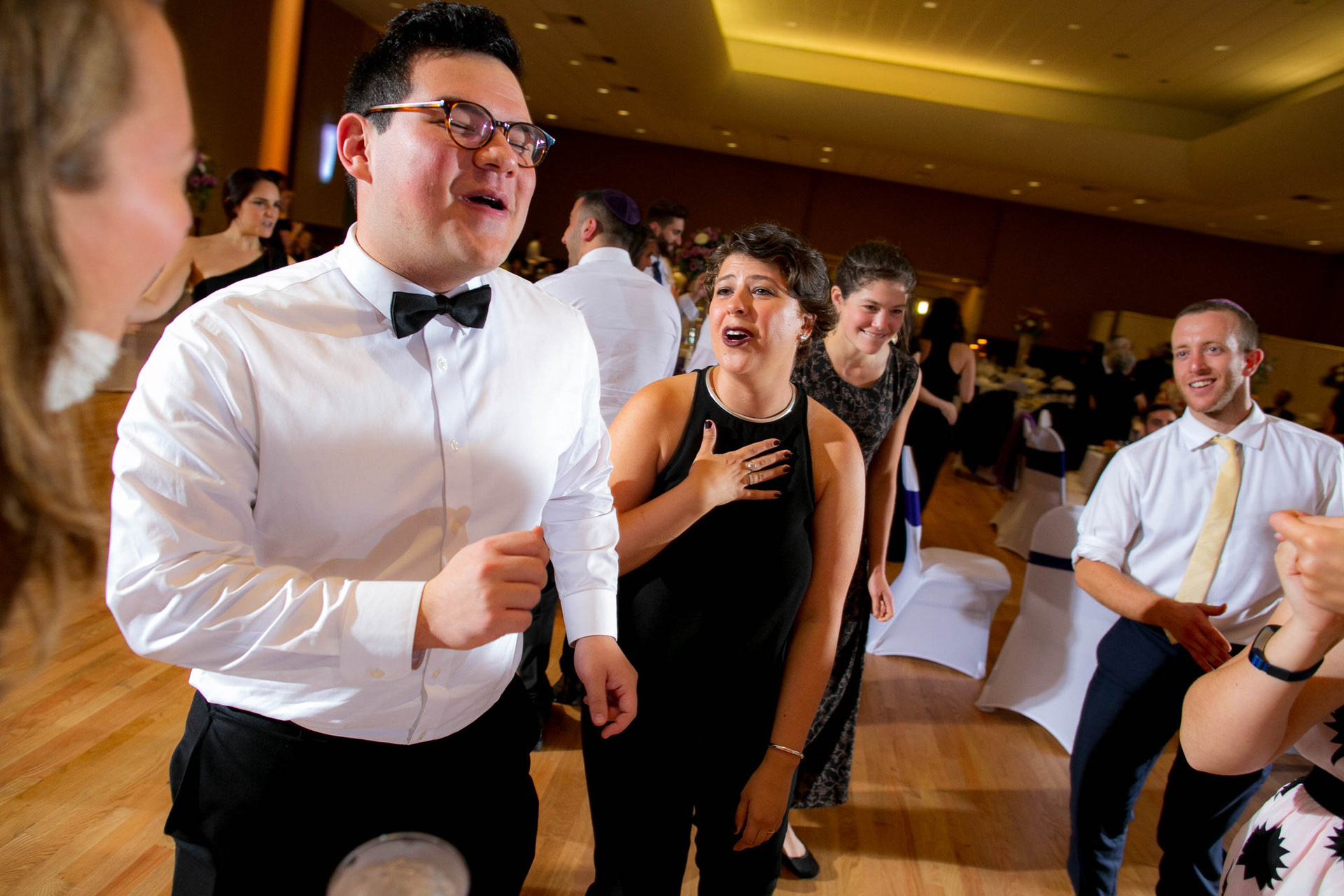 Belen and Barry wed at Beth Tfiloh on Sunday, October 7, 2018.