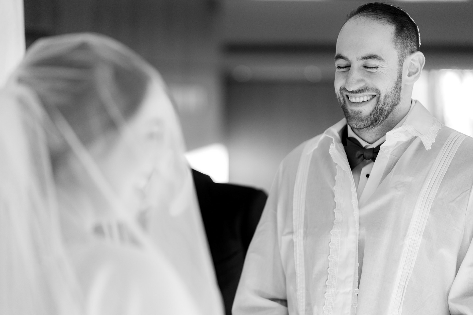 Wedding of Rebecca and Elliot at Beth Tfiloh in Pikesville, MD on Sunday, December 12, 2021.