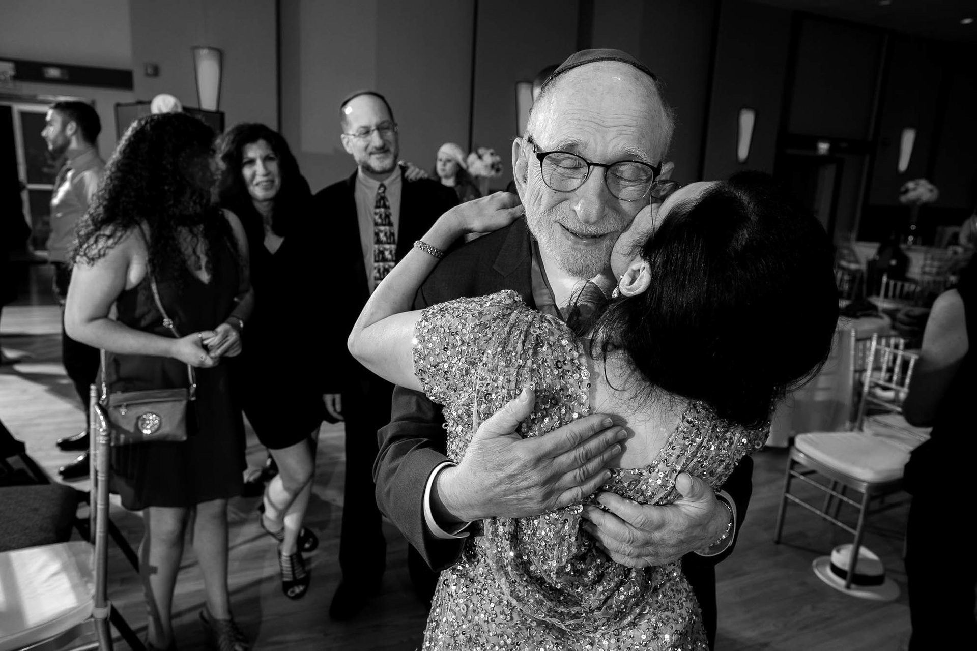 Arienne and Avi wed at Beth Tfiloh on Sunday, June10, 2018.