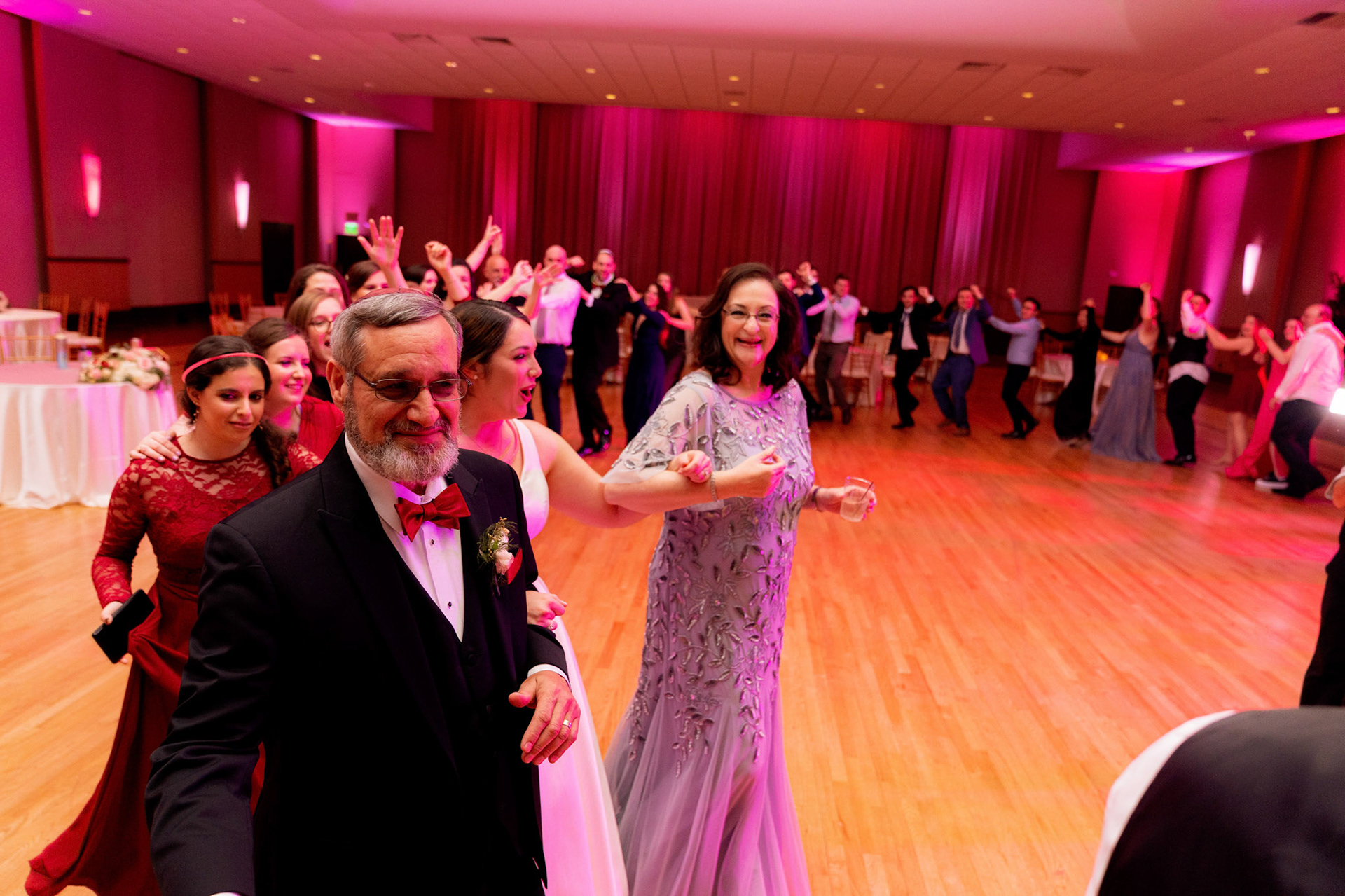 Wedding of Rebecca and Elliot at Beth Tfiloh in Pikesville, MD on Sunday, December 12, 2021.