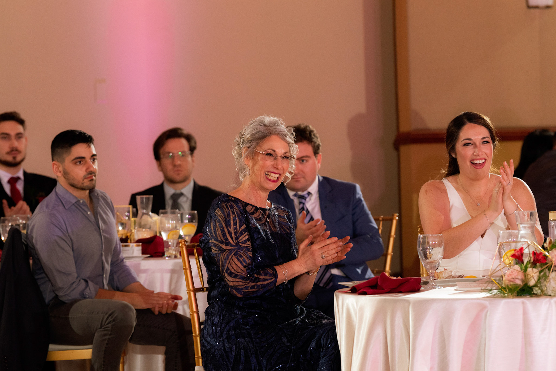 Wedding of Rebecca and Elliot at Beth Tfiloh in Pikesville, MD on Sunday, December 12, 2021.