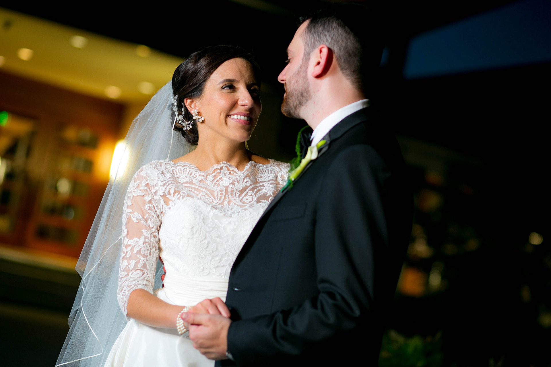 Belen and Barry wed at Beth Tfiloh on Sunday, October 7, 2018.