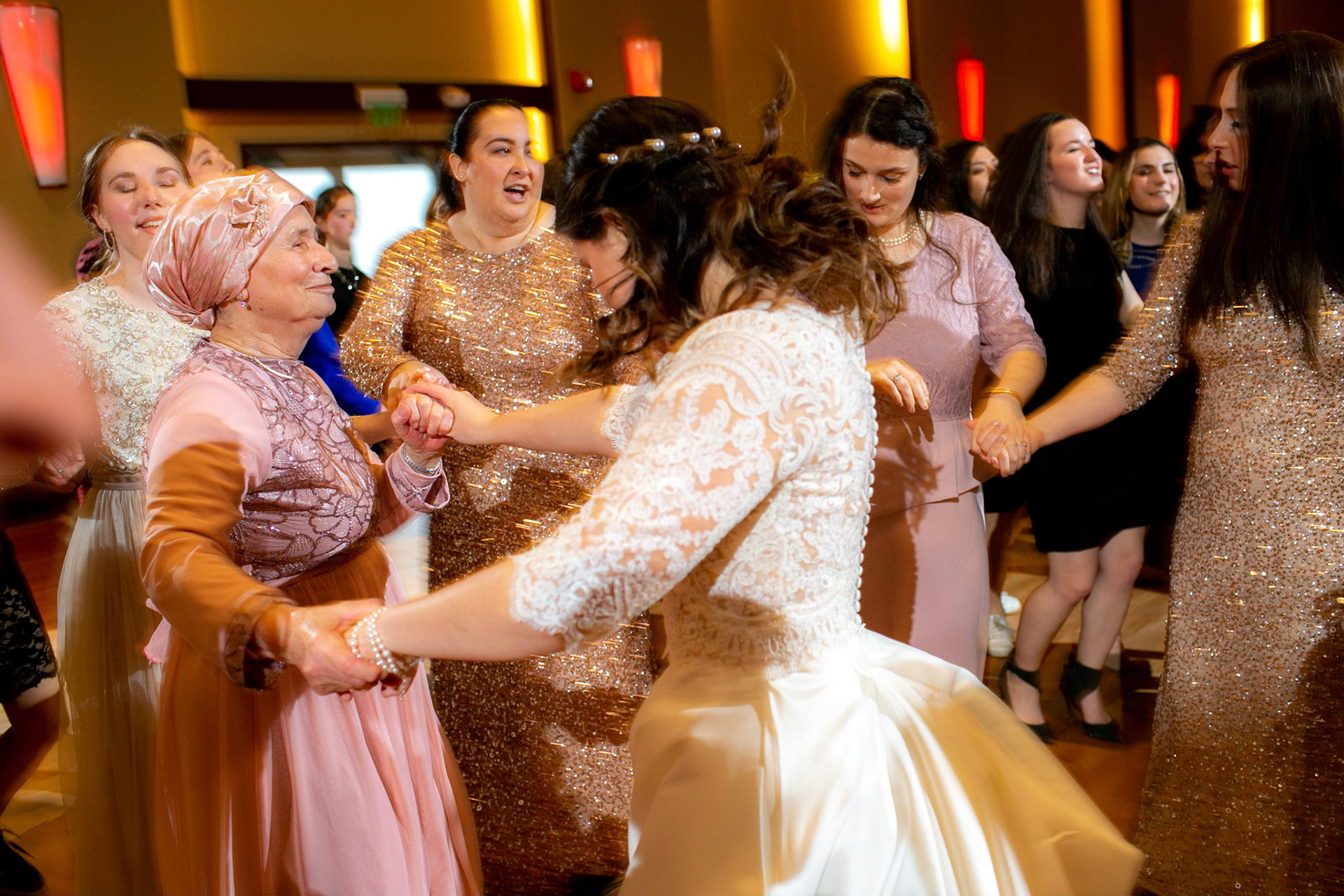 Alison and Shai wed at Beth Tfiloh in Baltimore, MD on Sunday, December 23, 2018.