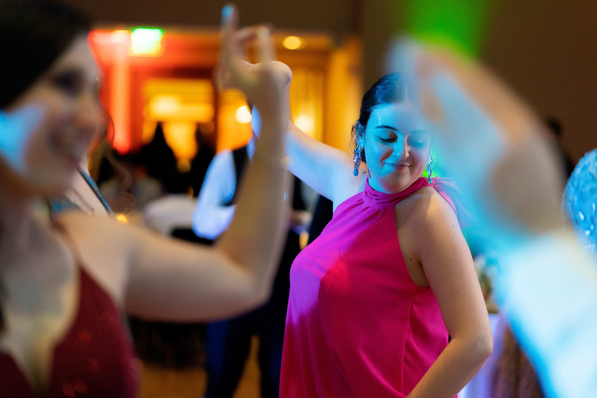 Wedding of Rebecca and Elliot at Beth Tfiloh in Pikesville, MD on Sunday, December 12, 2021.