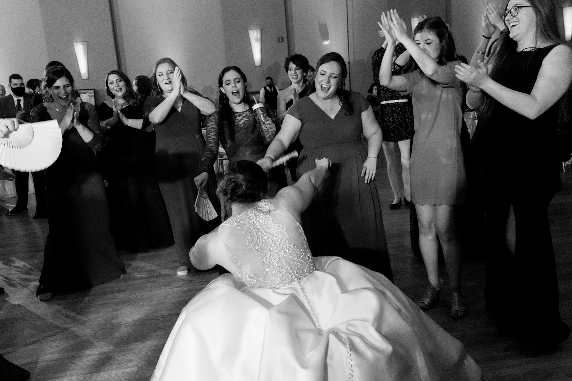 Wedding of Rebecca and Elliot at Beth Tfiloh in Pikesville, MD on Sunday, December 12, 2021.