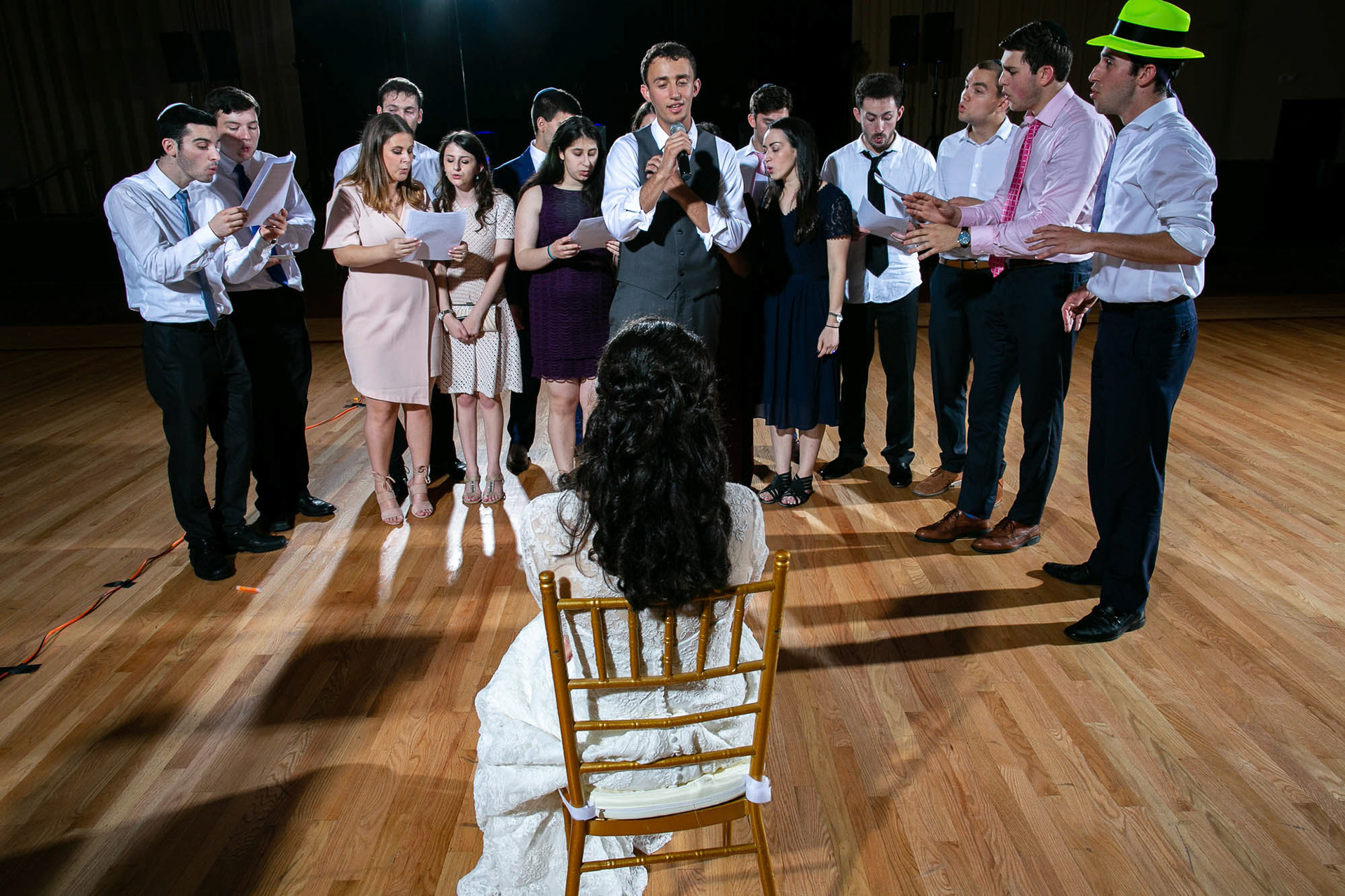Arienne and Avi wed at Beth Tfiloh on Sunday, June10, 2018.