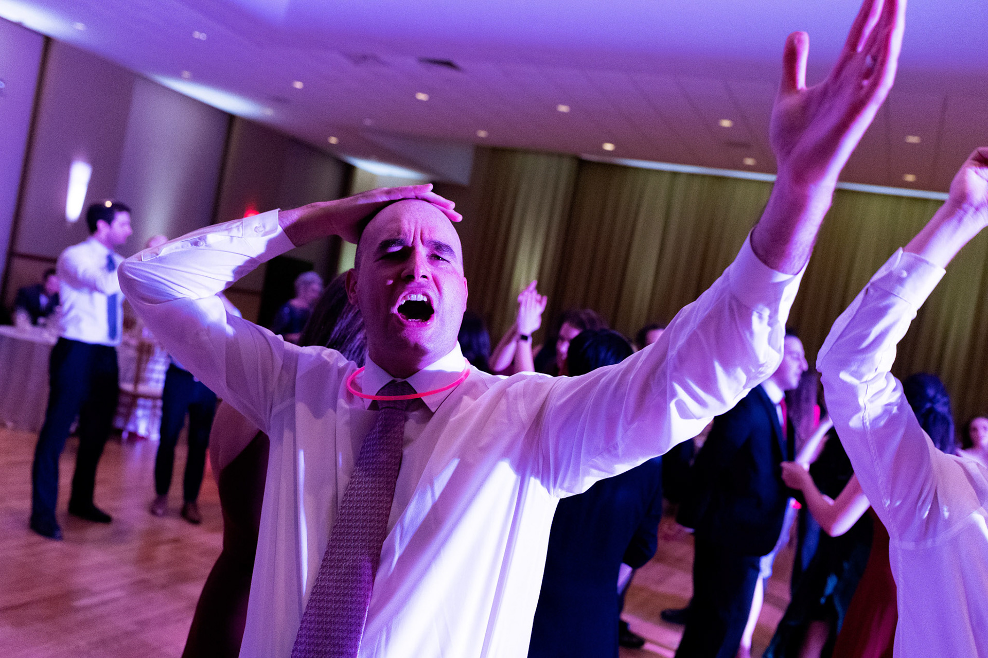 Wedding of Rebecca and Elliot at Beth Tfiloh in Pikesville, MD on Sunday, December 12, 2021.