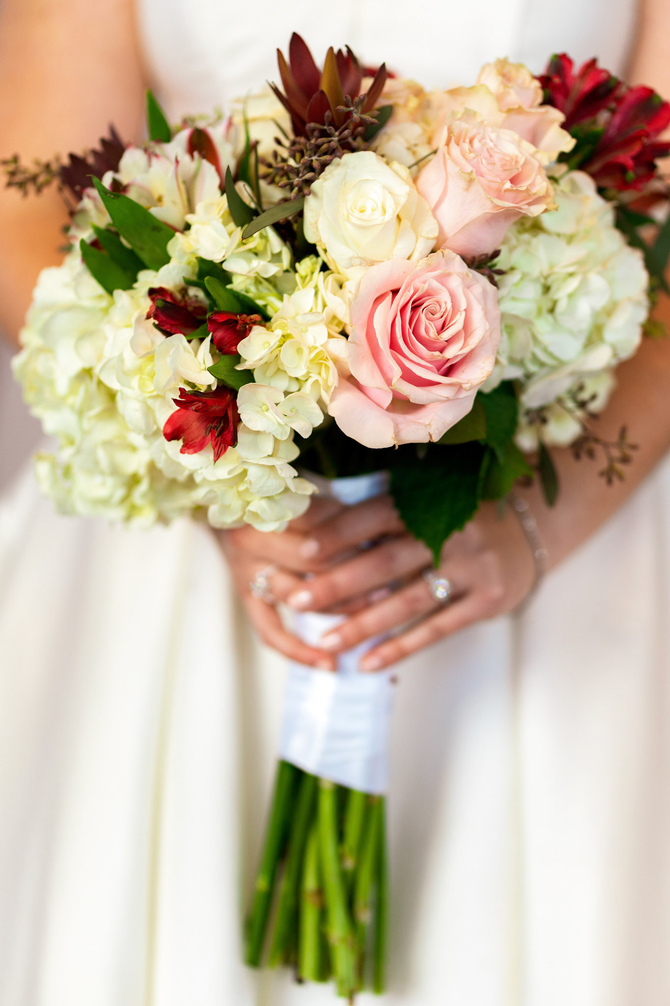 Wedding of Rebecca and Elliot at Beth Tfiloh in Pikesville, MD on Sunday, December 12, 2021.