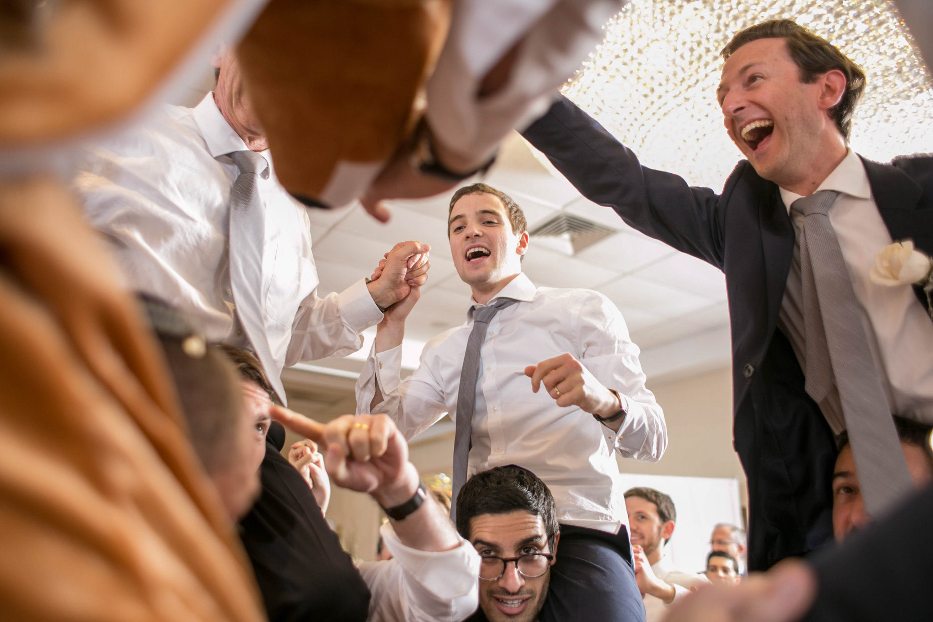 Rebecca and Gavriel's wedding at Shomrei Emunah on Sunday, November 22, 2015.