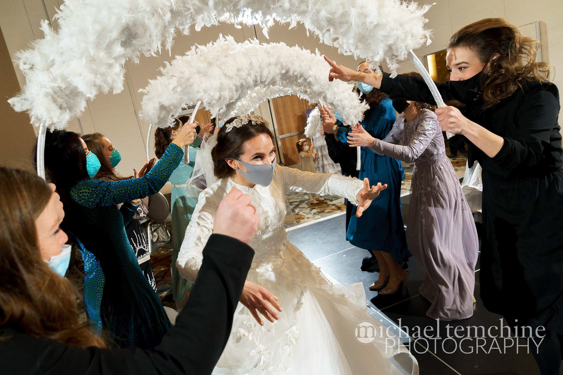 Wedding of Beila and Mendel on Tuesday, December 15, 2020.