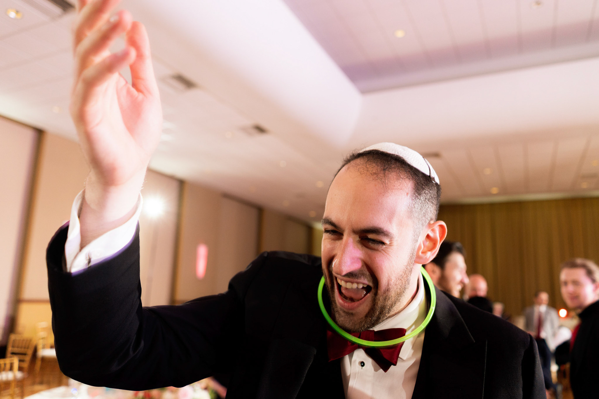 Wedding of Rebecca and Elliot at Beth Tfiloh in Pikesville, MD on Sunday, December 12, 2021.