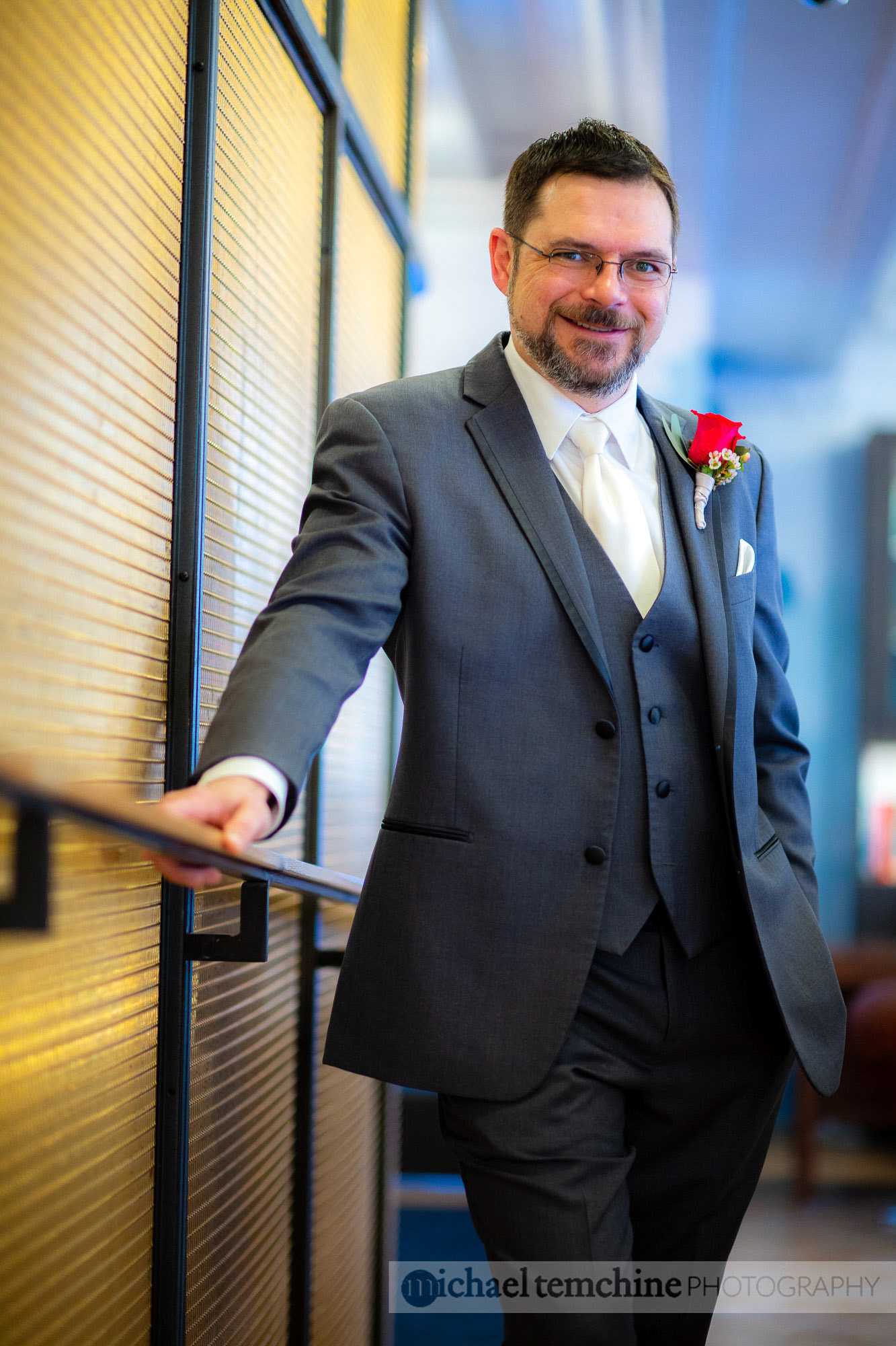 Denise and Sylvain's Peabody Institute wedding on March 2, 2019 in Baltimore, MD