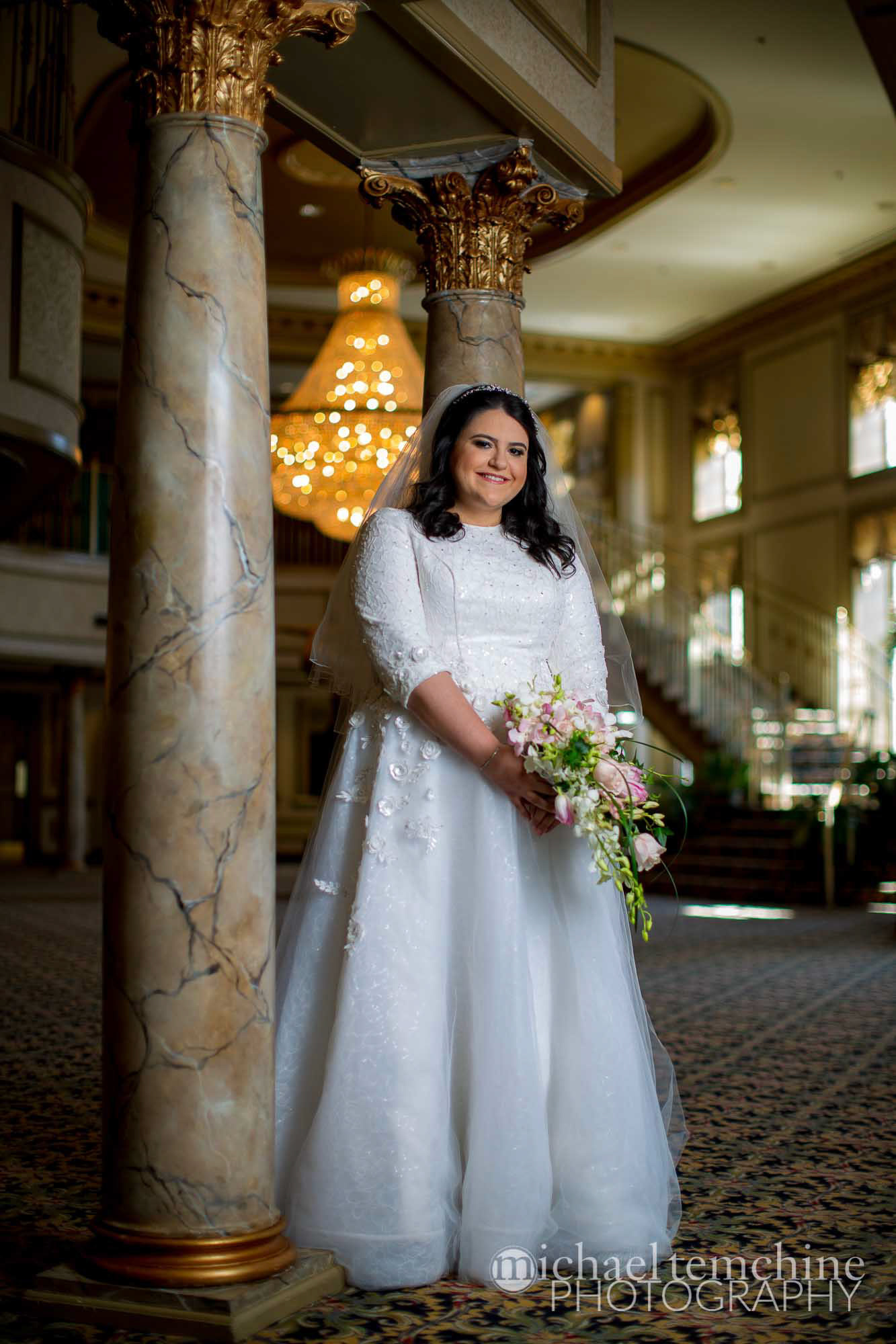 Tali and John's Frum Orthodox Jewish wedding at the Valley Mansion, Baltimore, MD on Sunday, March 17, 2019.