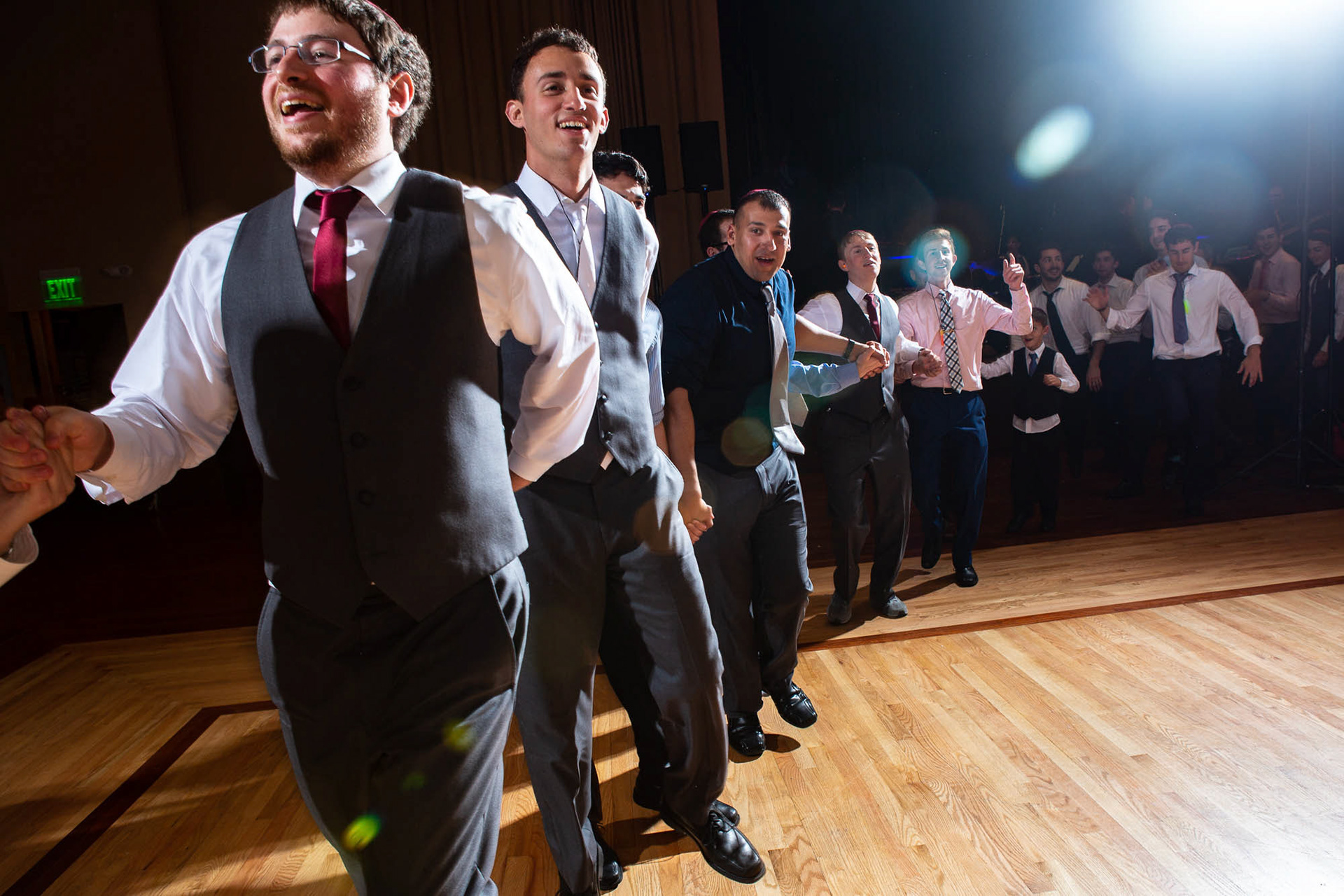 Arienne and Avi wed at Beth Tfiloh on Sunday, June10, 2018.
