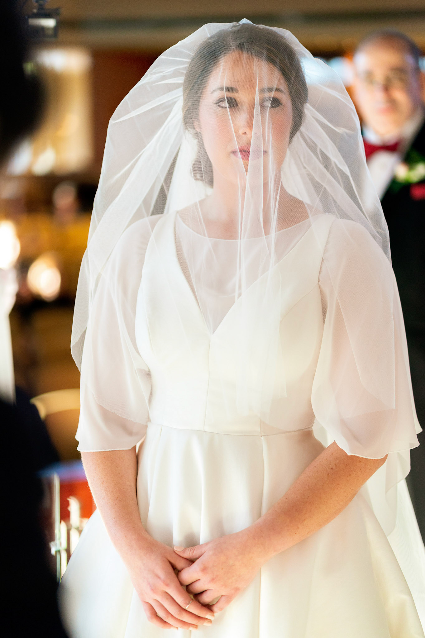 Wedding of Rebecca and Elliot at Beth Tfiloh in Pikesville, MD on Sunday, December 12, 2021.