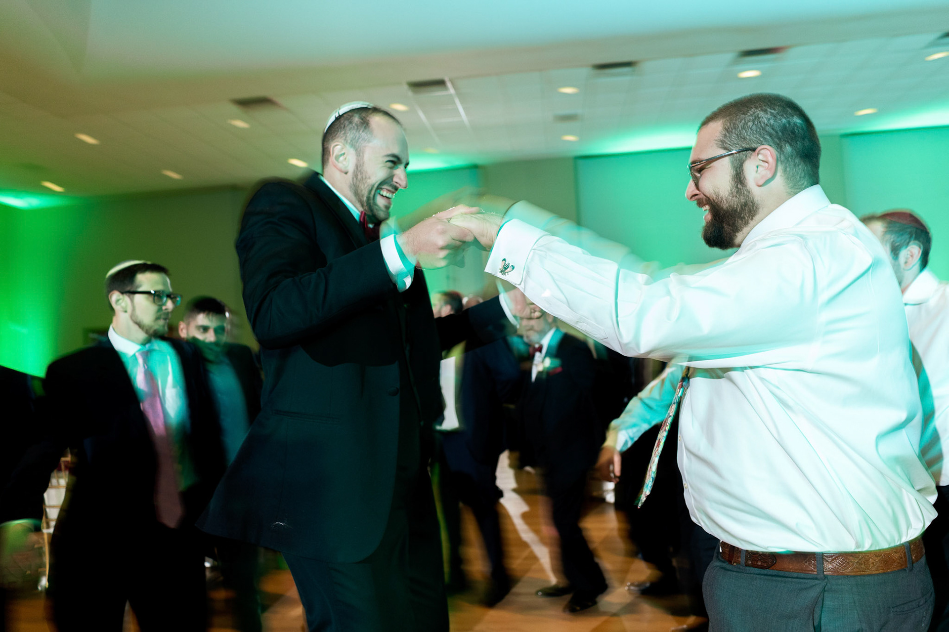 Wedding of Rebecca and Elliot at Beth Tfiloh in Pikesville, MD on Sunday, December 12, 2021.