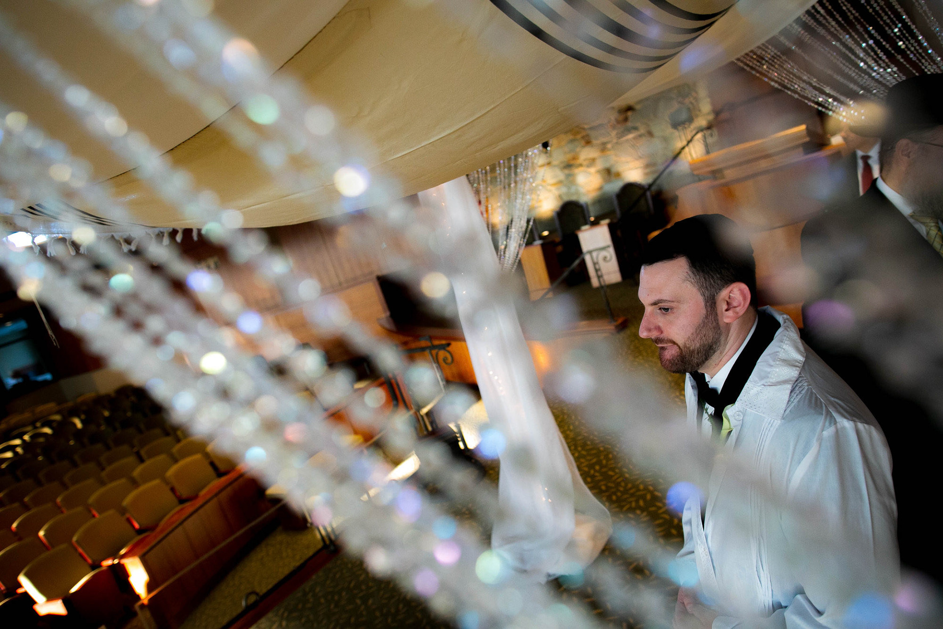 Belen and Barry wed at Beth Tfiloh on Sunday, October 7, 2018.