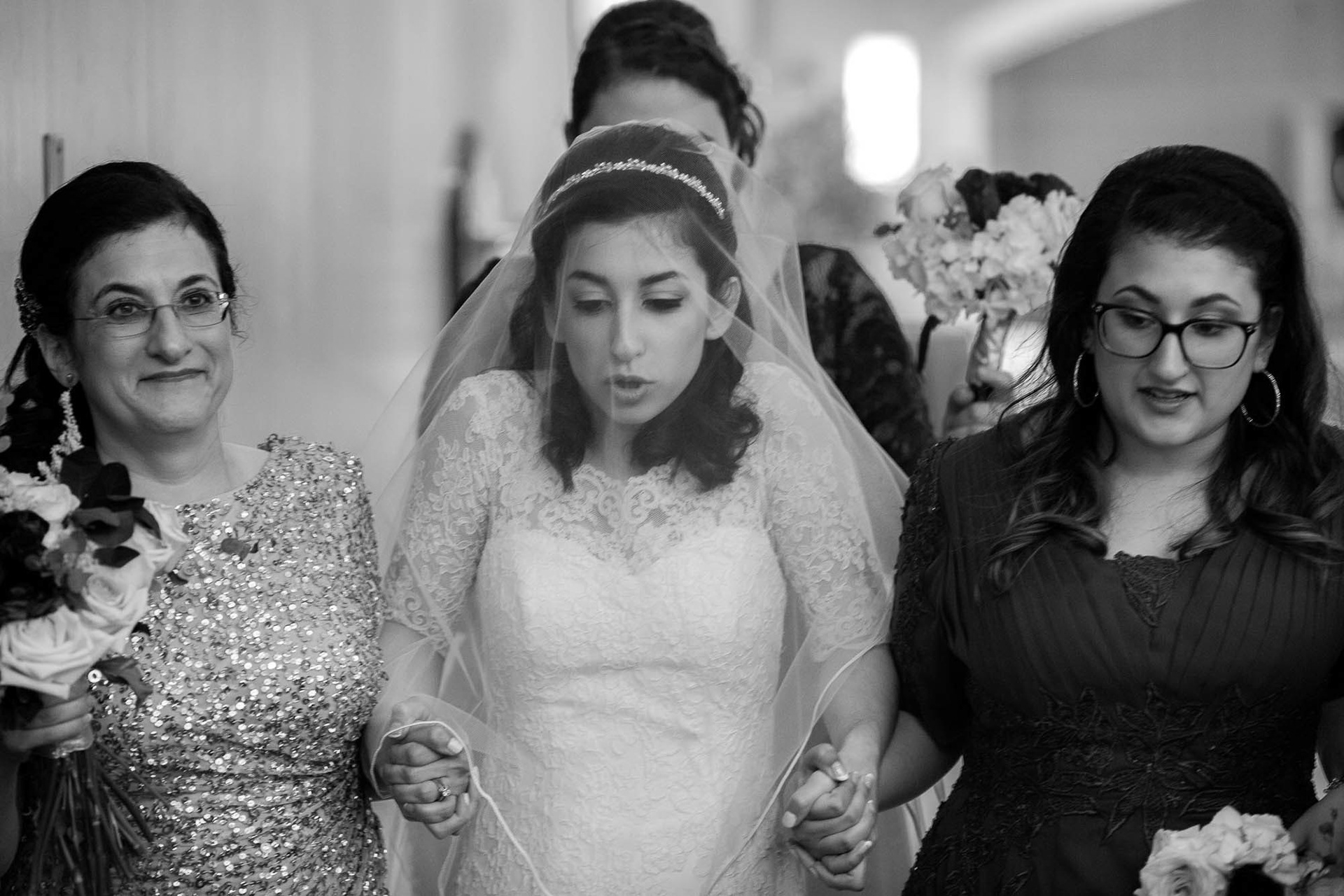 Arienne and Avi wed at Beth Tfiloh on Sunday, June10, 2018.