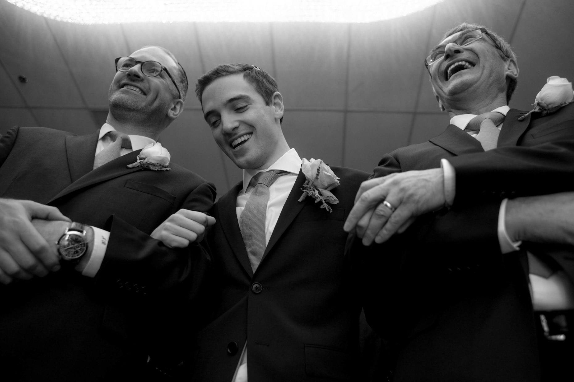 Rebecca and Gavriel's wedding at Shomrei Emunah on Sunday, November 22, 2015.