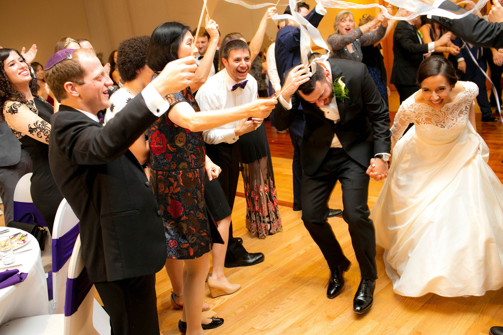 Belen and Barry wed at Beth Tfiloh on Sunday, October 7, 2018.