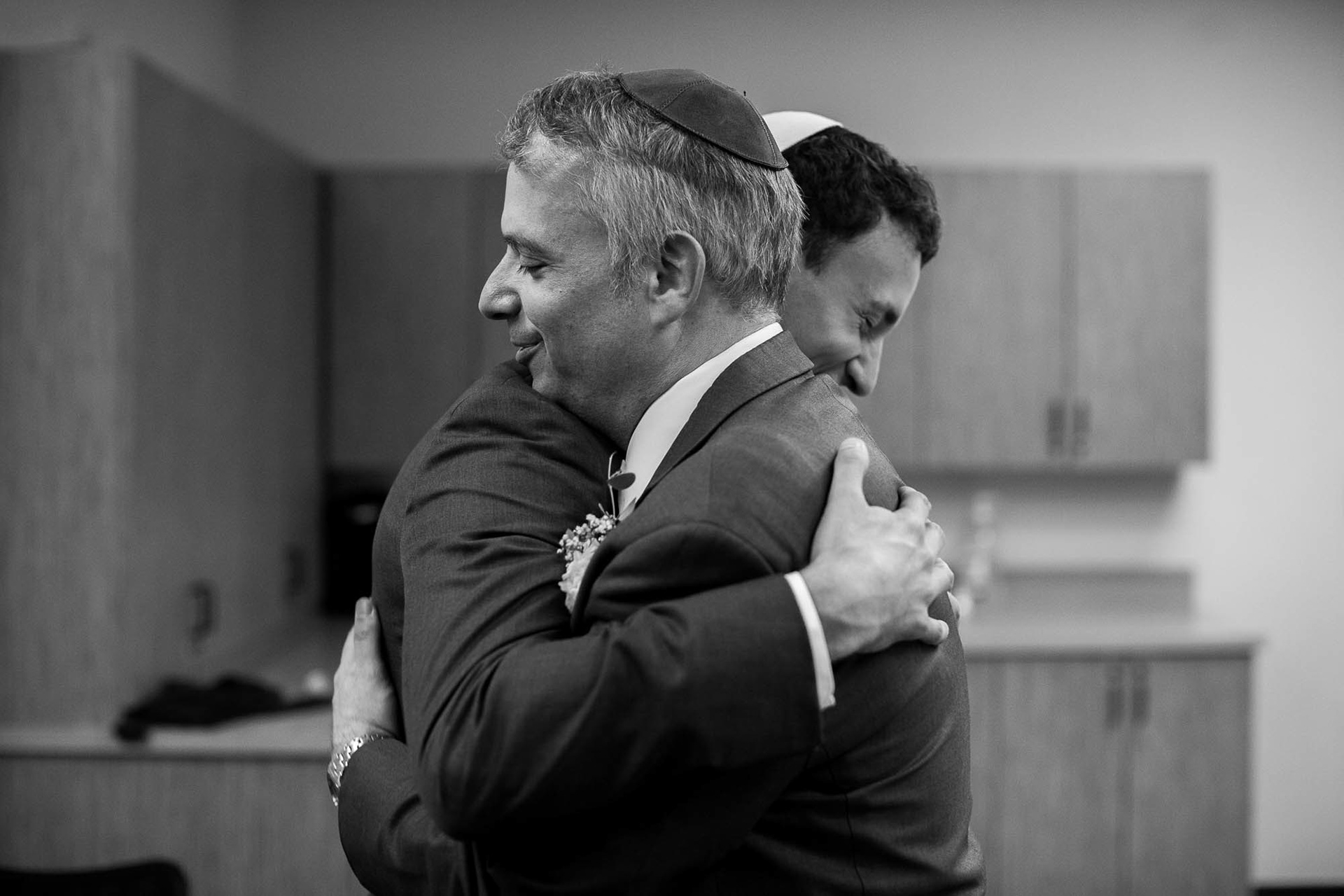 Arienne and Avi wed at Beth Tfiloh on Sunday, June10, 2018.