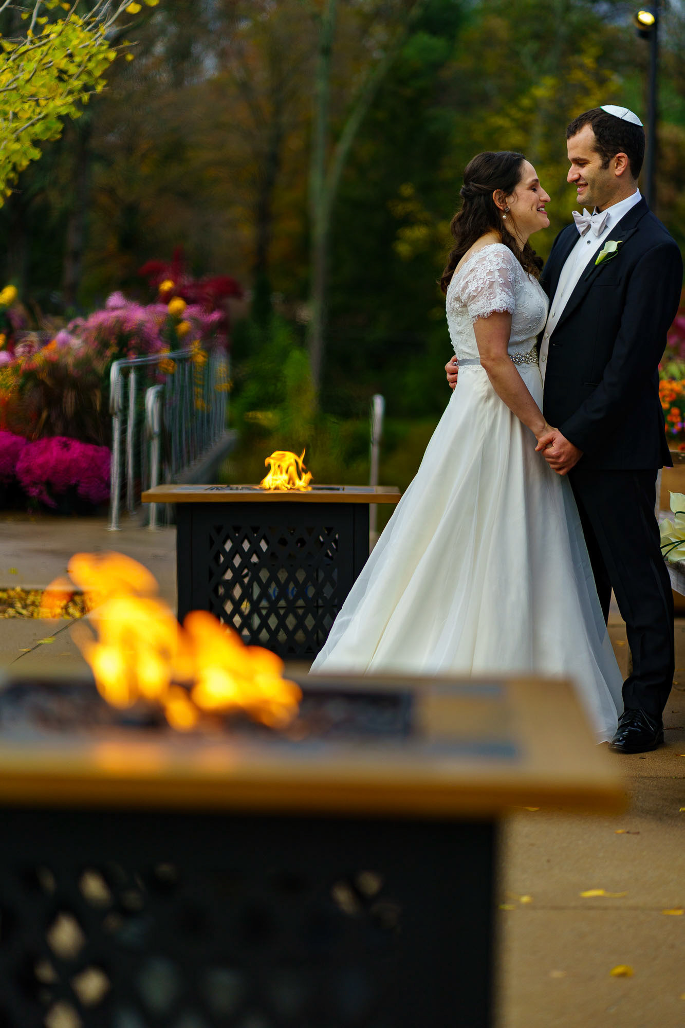 Shoshana and Dani wed at Brookside Gardens in Wheaton, MD on Sunday, November 1, 2020.