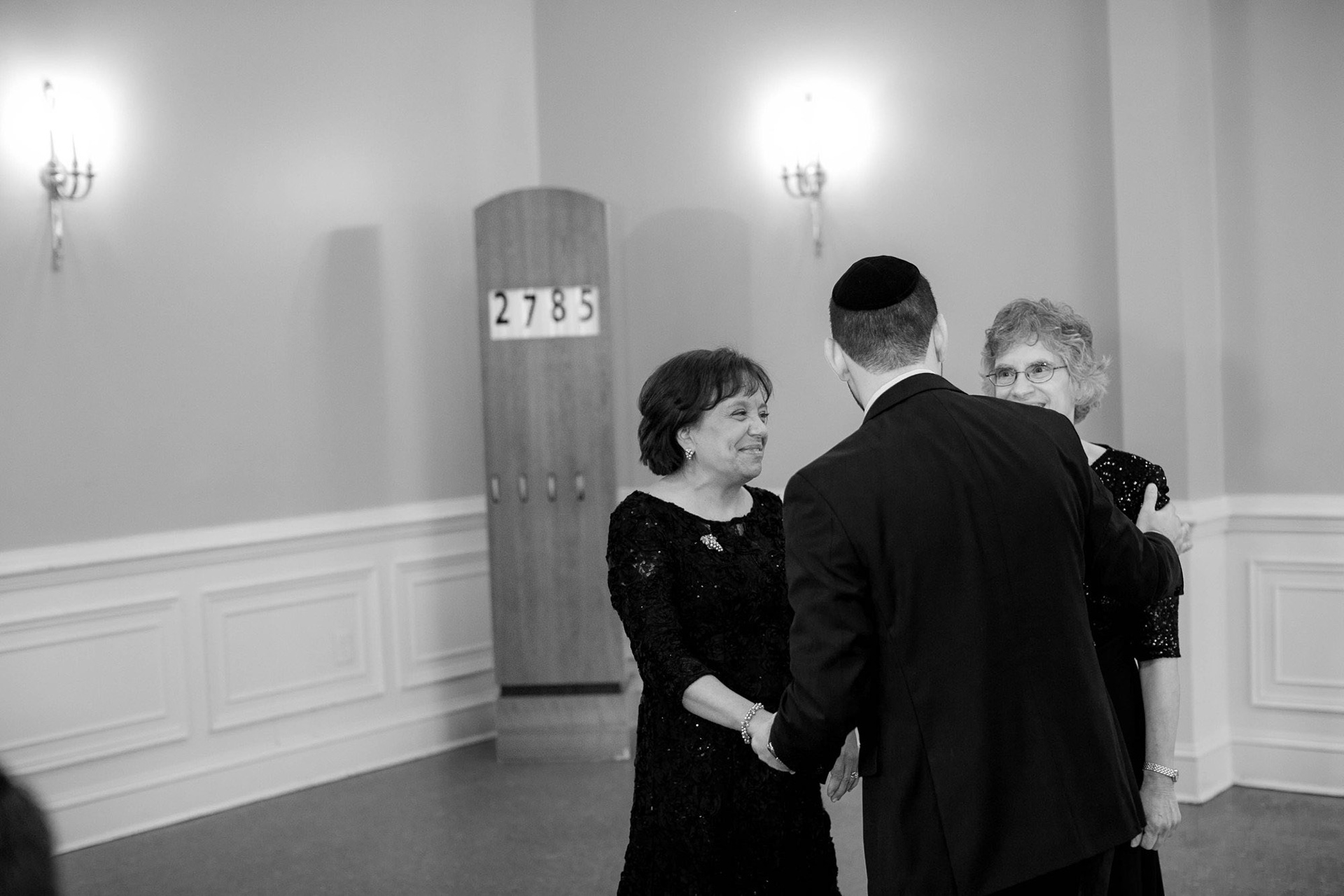 Belen and Barry wed at Beth Tfiloh on Sunday, October 7, 2018.
