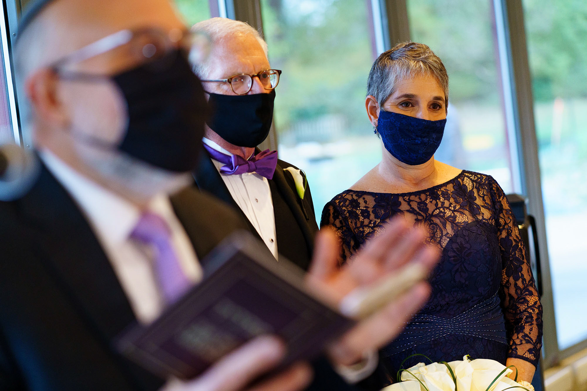 Shoshana and Dani wed at Brookside Gardens in Wheaton, MD on Sunday, November 1, 2020.
