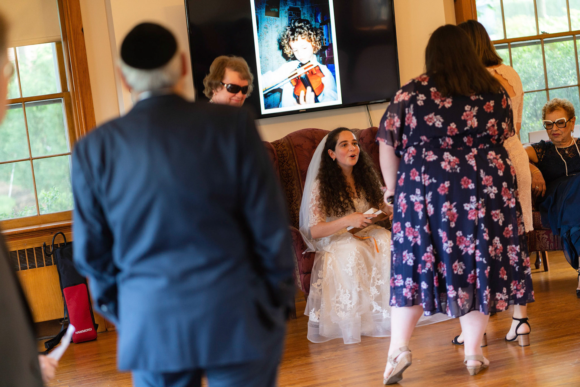 Leah and Gersh wed at the Woman’s Club of Chevy Chase on Sunday, june 6, 2021.