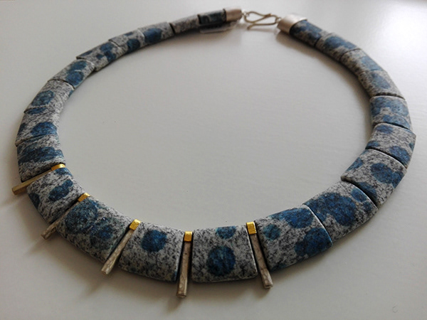 K2 Stonekette, 925 Silber, Feingold