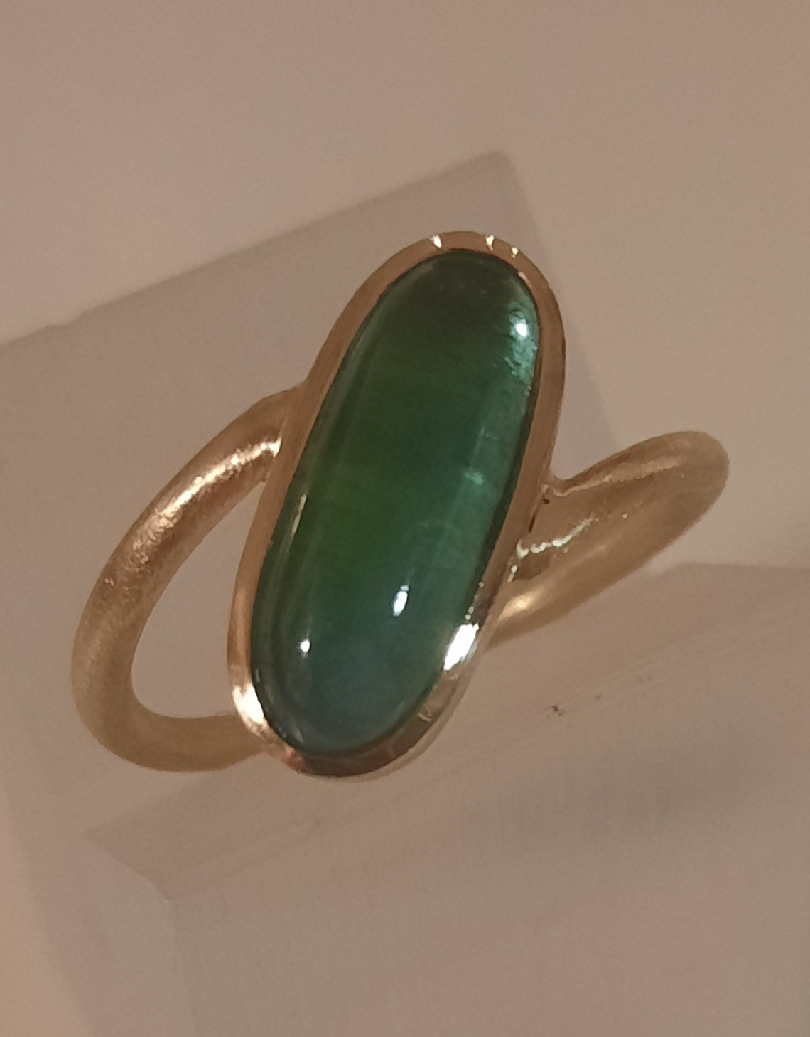 Ring, 750 Gold, Turmalin