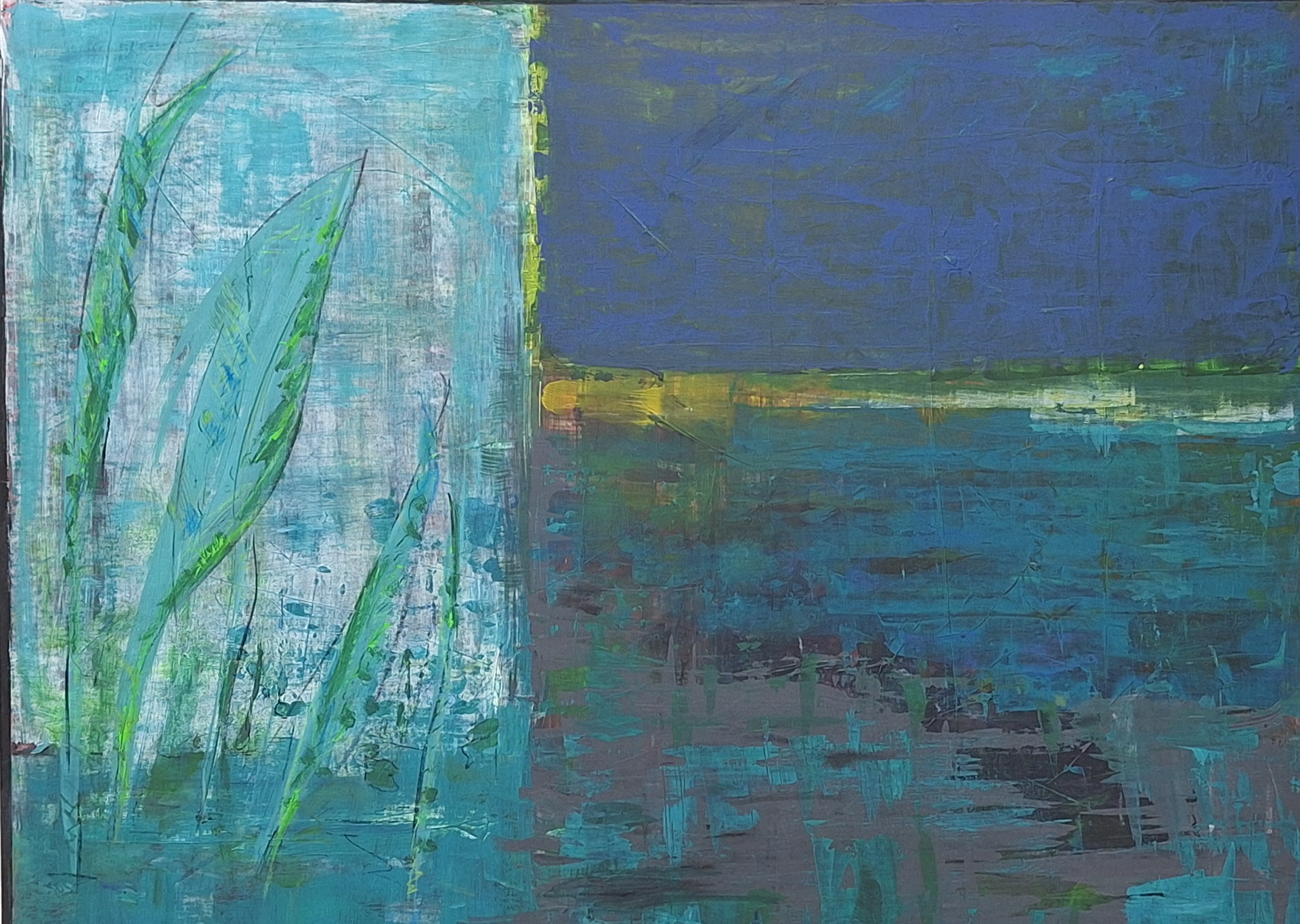 ohne Titel, 80 x 90 cm, 2025