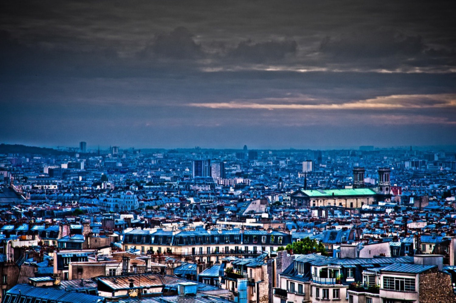 Paris cityscape
