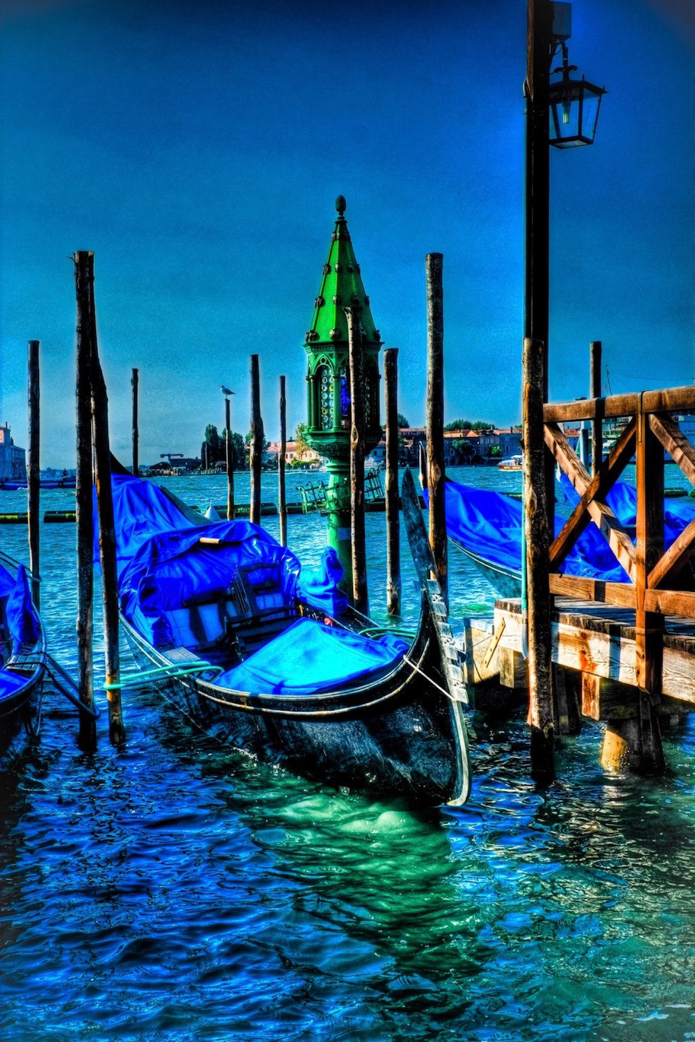 Venice in blue