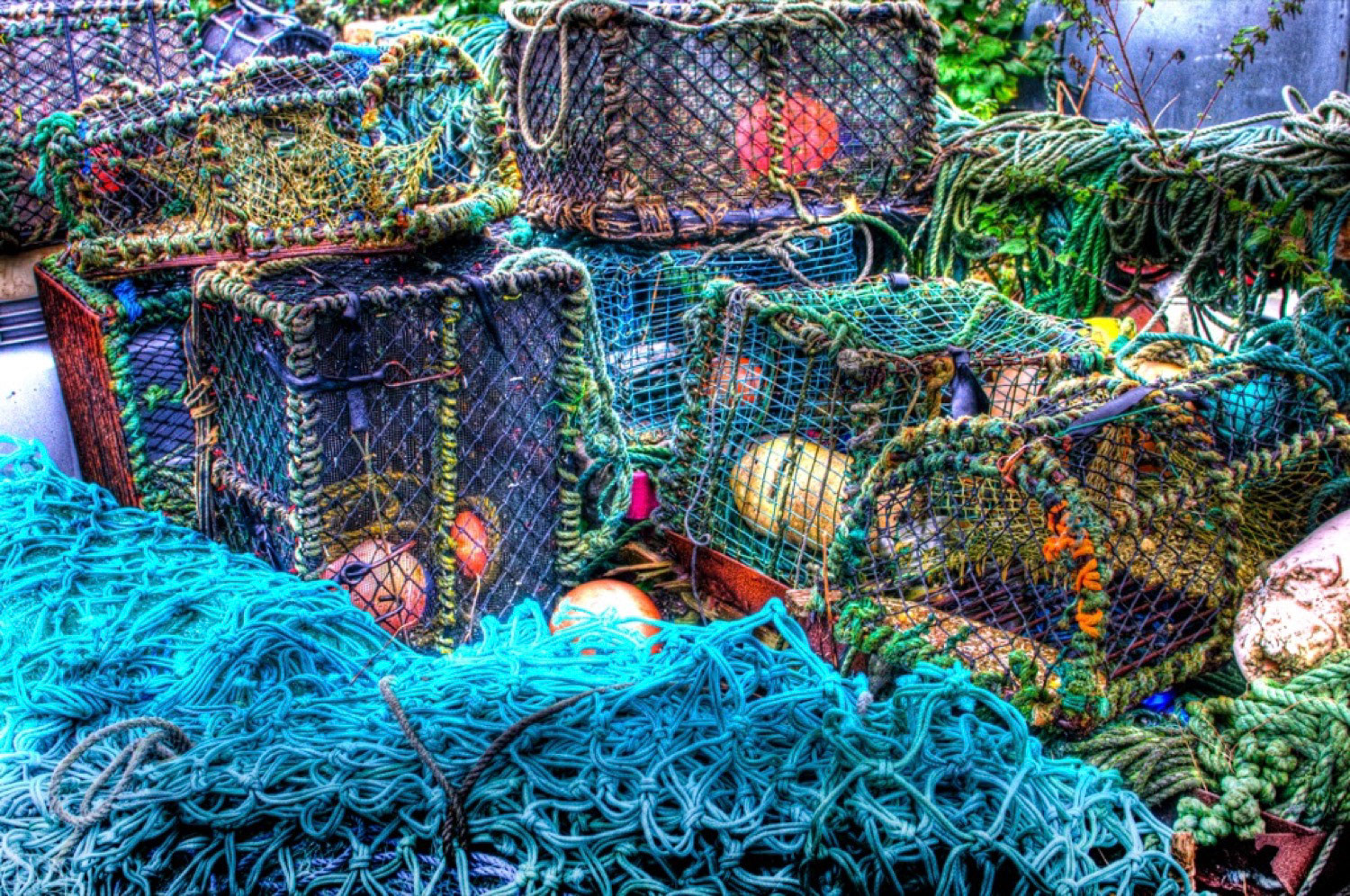 lobster pots