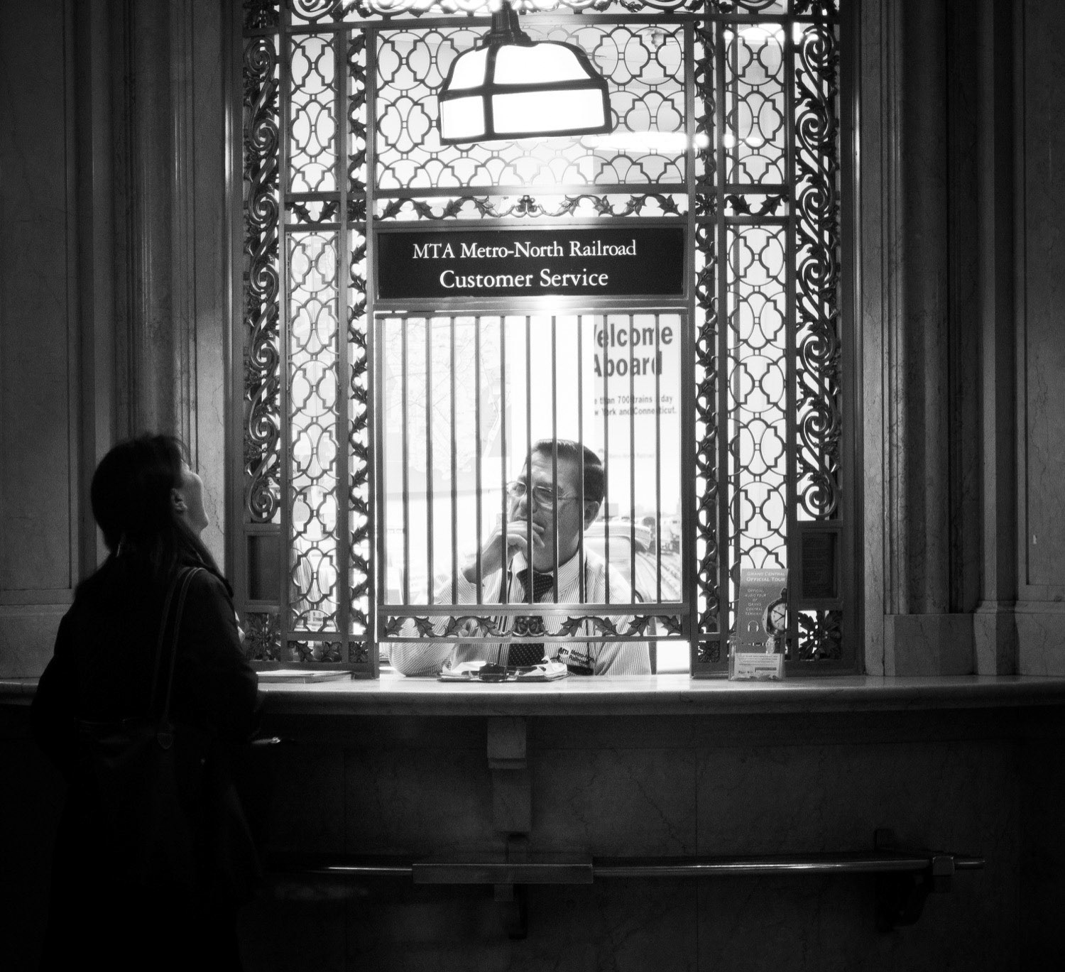 Customer service at Grand central