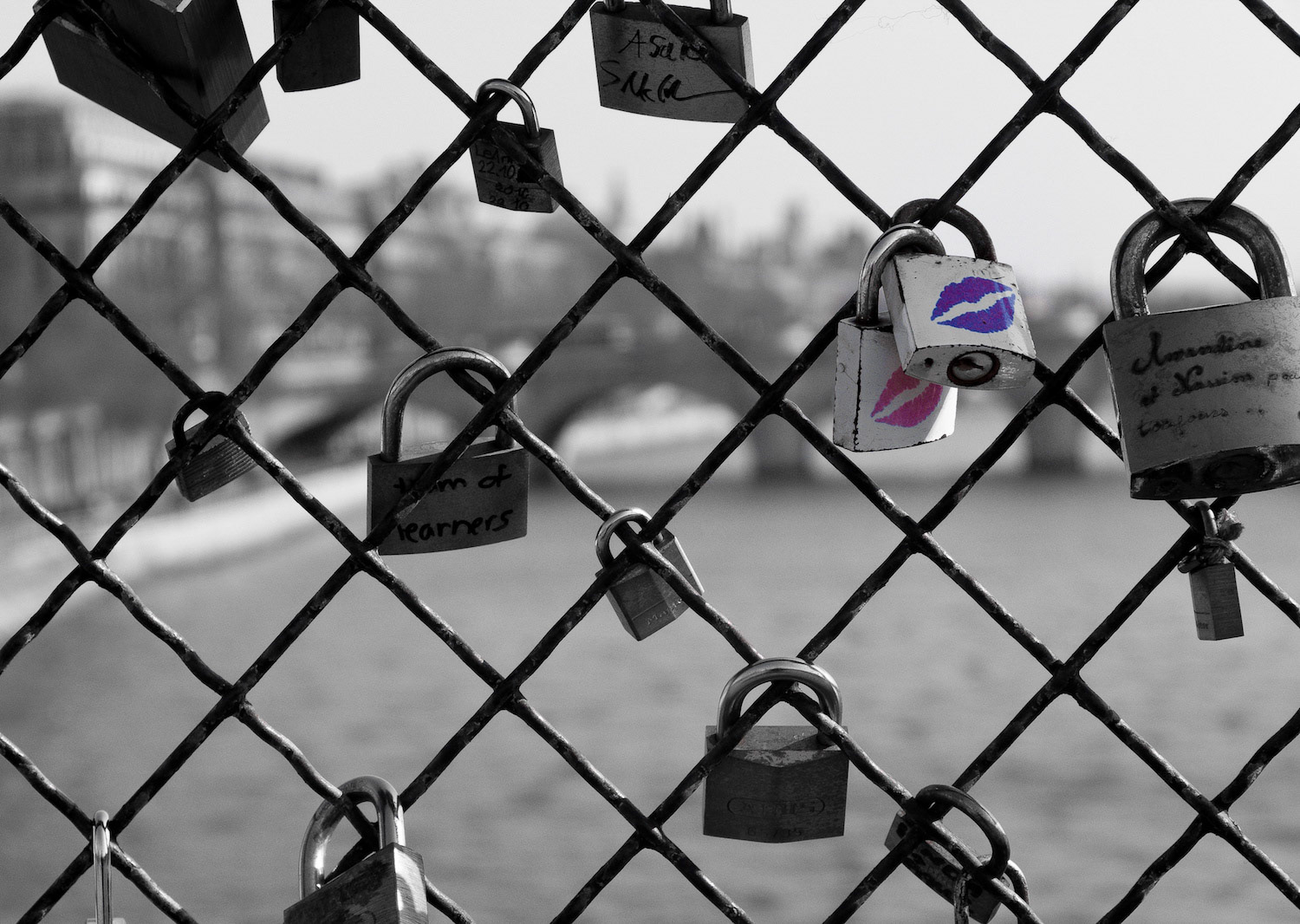 Love padlocks